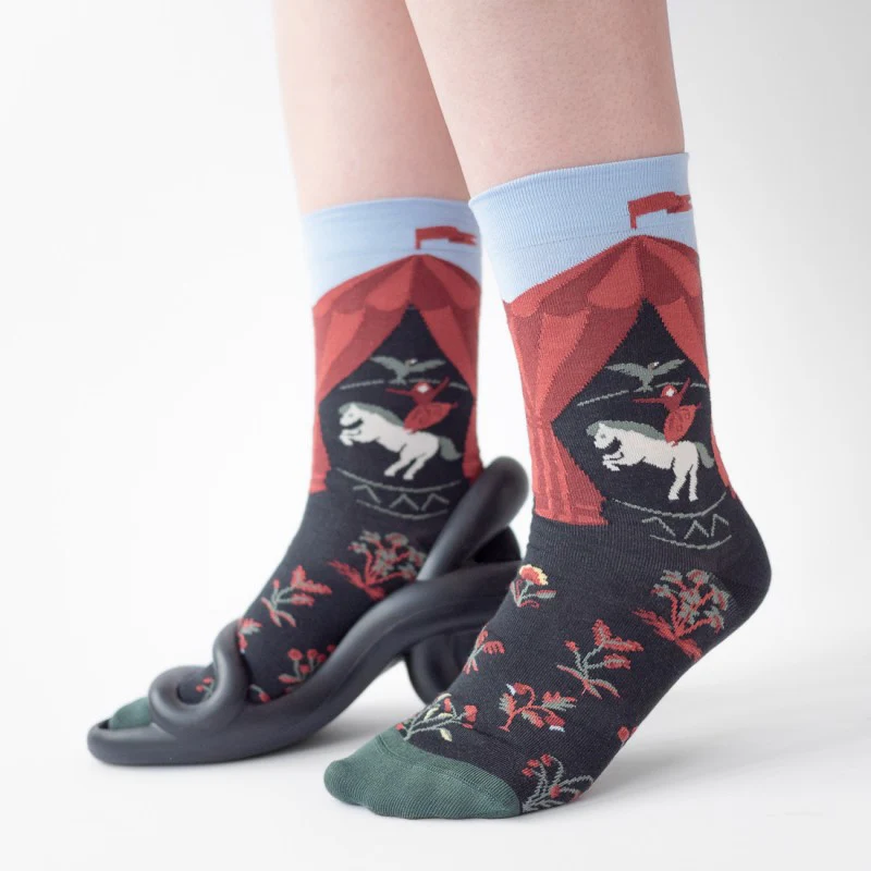 Cirque Faux Noir Socks DR301 - Image 3