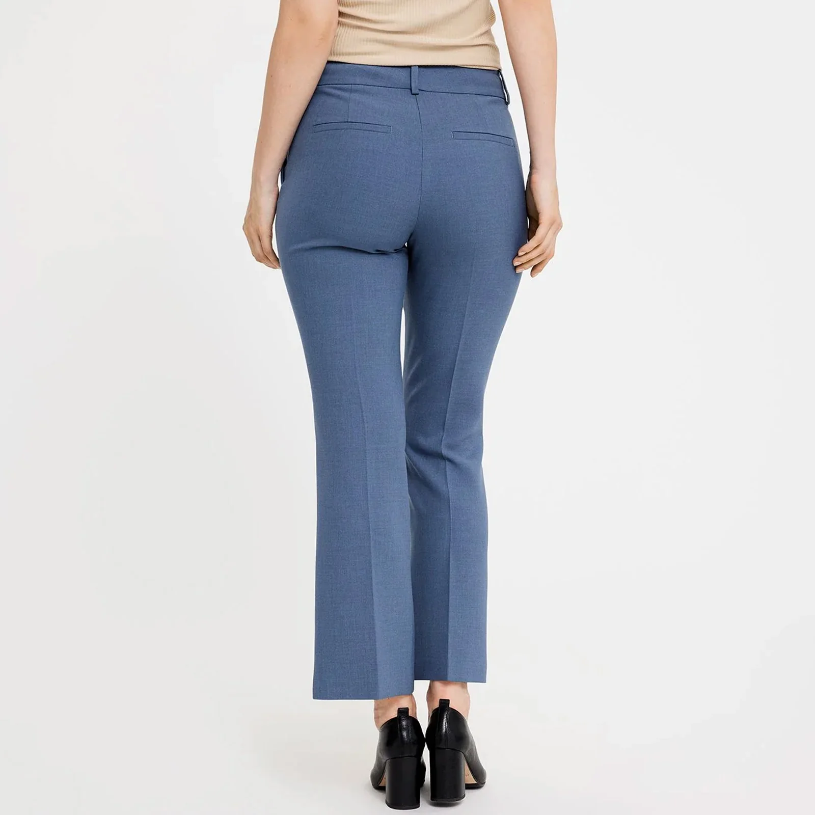 ClaraFV Ankle 085 Trousers blue mist melange - Image 4