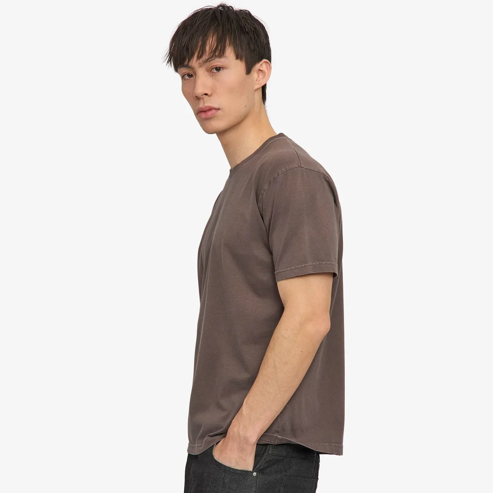 Classic Organic Tee faded mud - Image 3