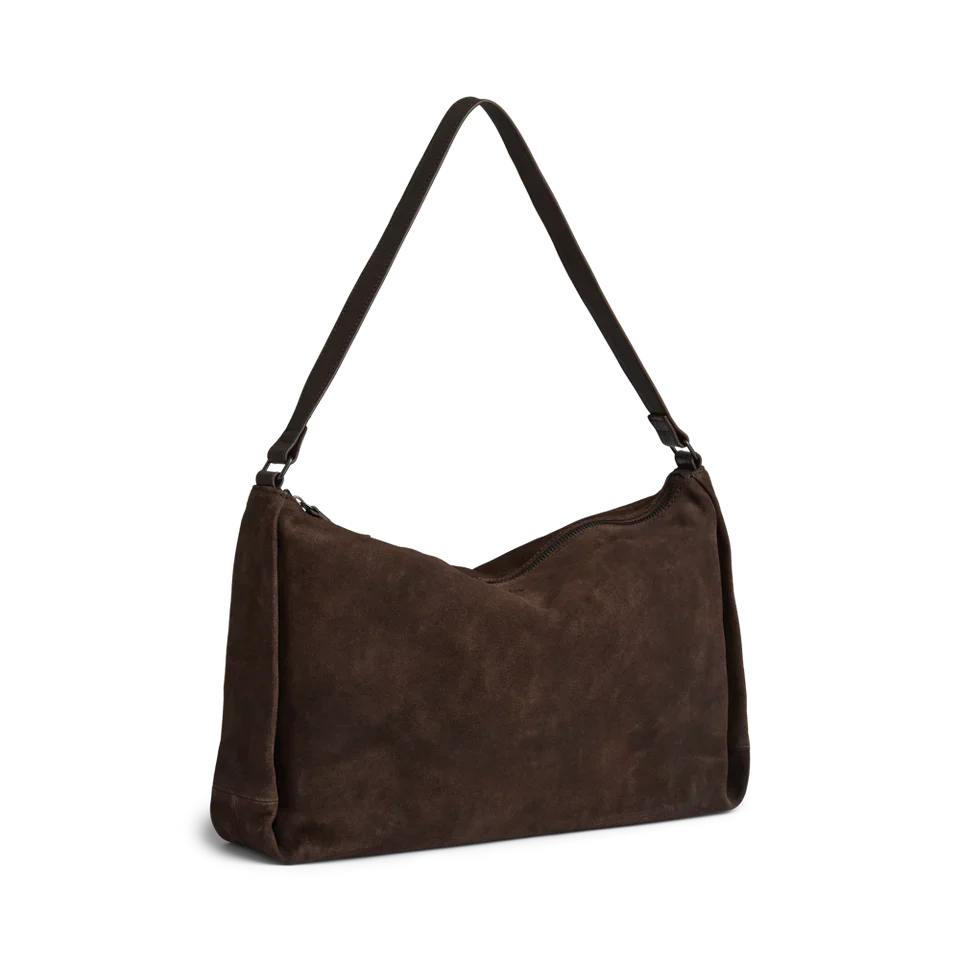 ClaudiaMBG Suede Bag dark brown