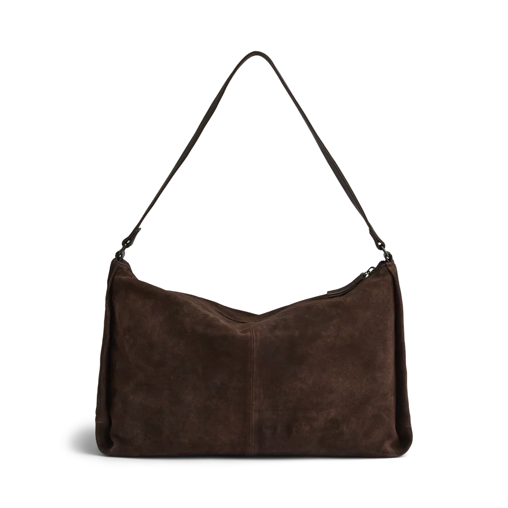 ClaudiaMBG Suede Bag dark brown - Image 4
