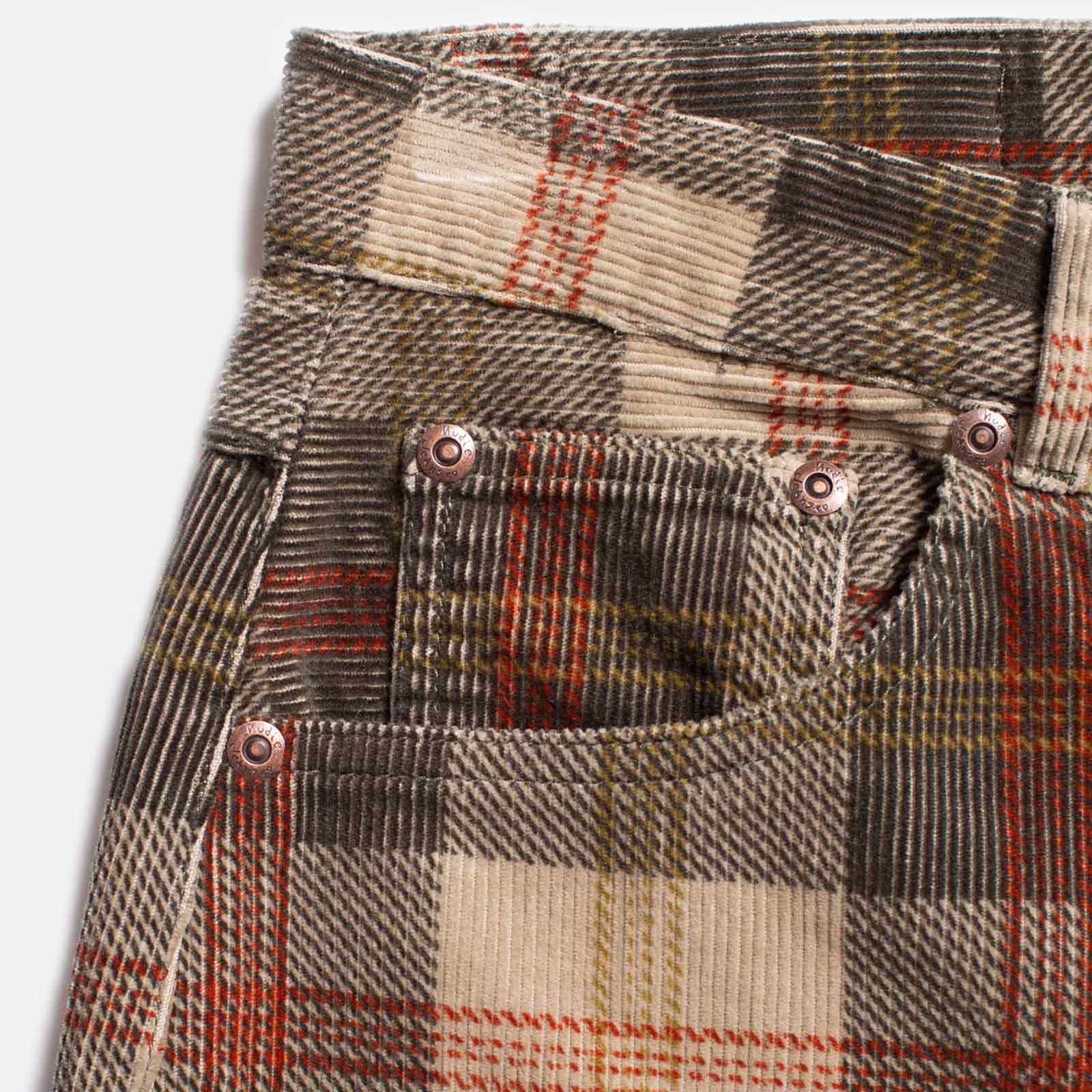 Clean Eileen Corduroy Pants plaid - Image 3