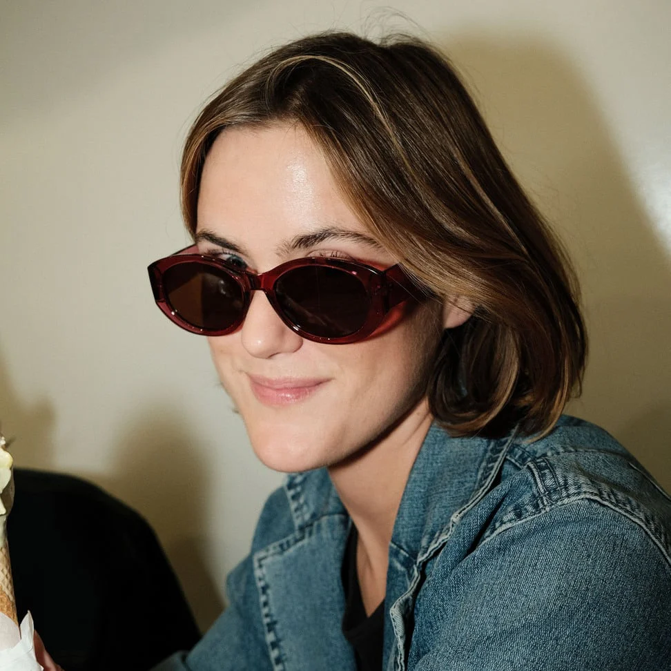 Cleo Sunglasses burgundy/brown - Image 5