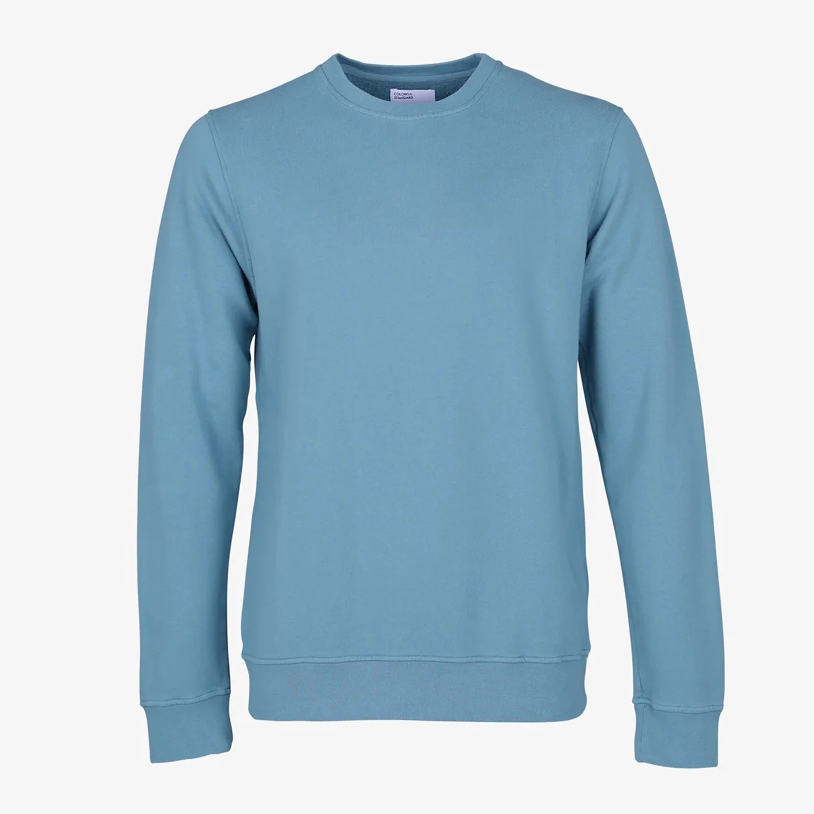 Classic Organic Crew stone blue