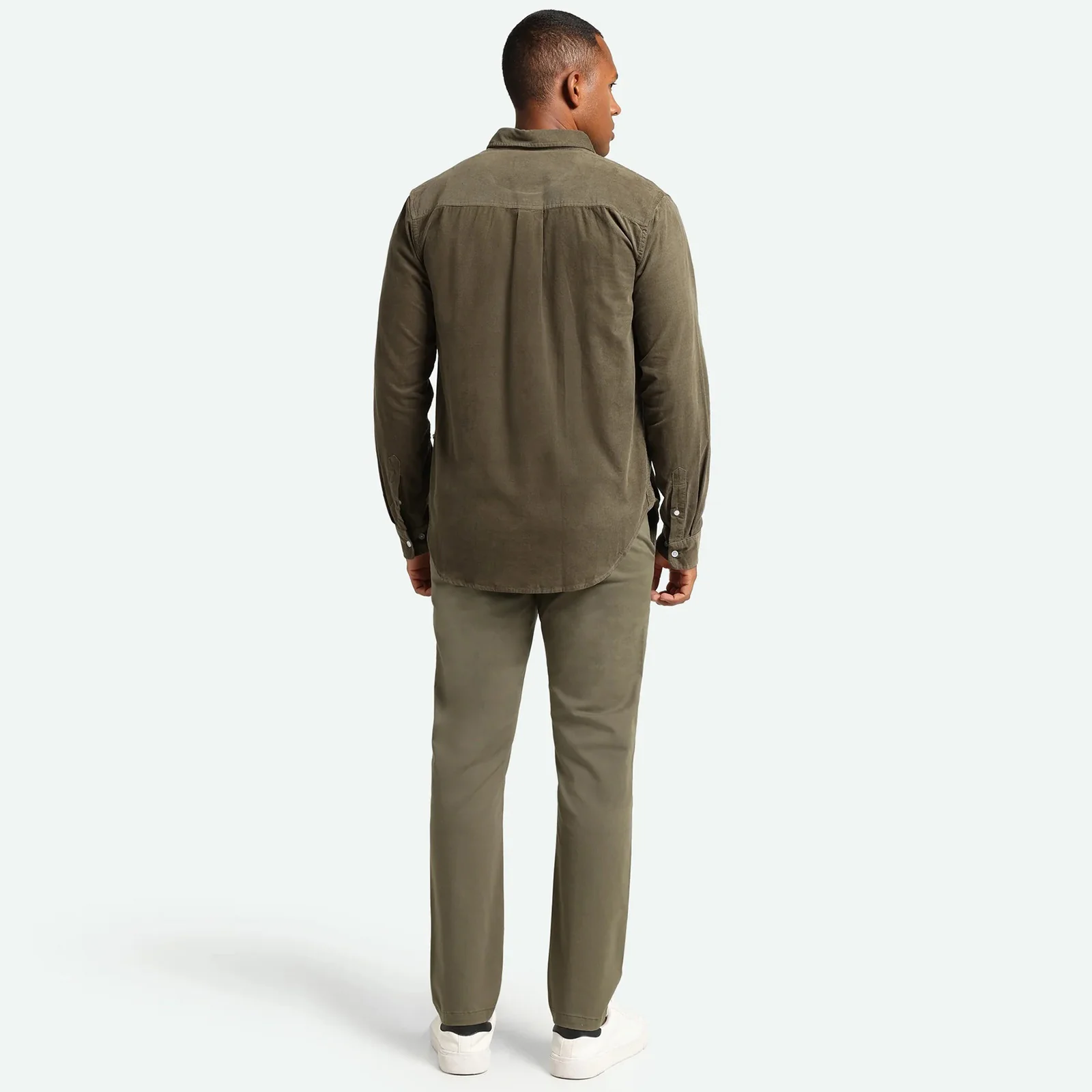 Colt Cord Shirt 3758 dusty olive - Image 3