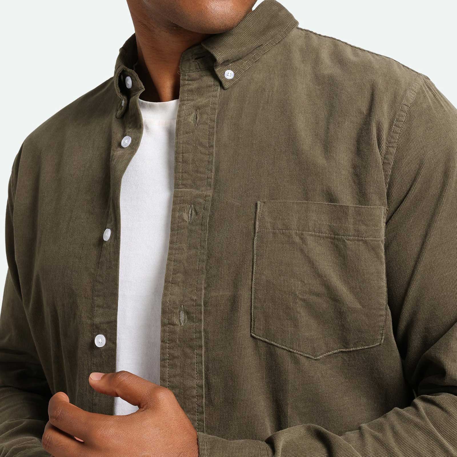 Colt Cord Shirt 3758 dusty olive - Image 6