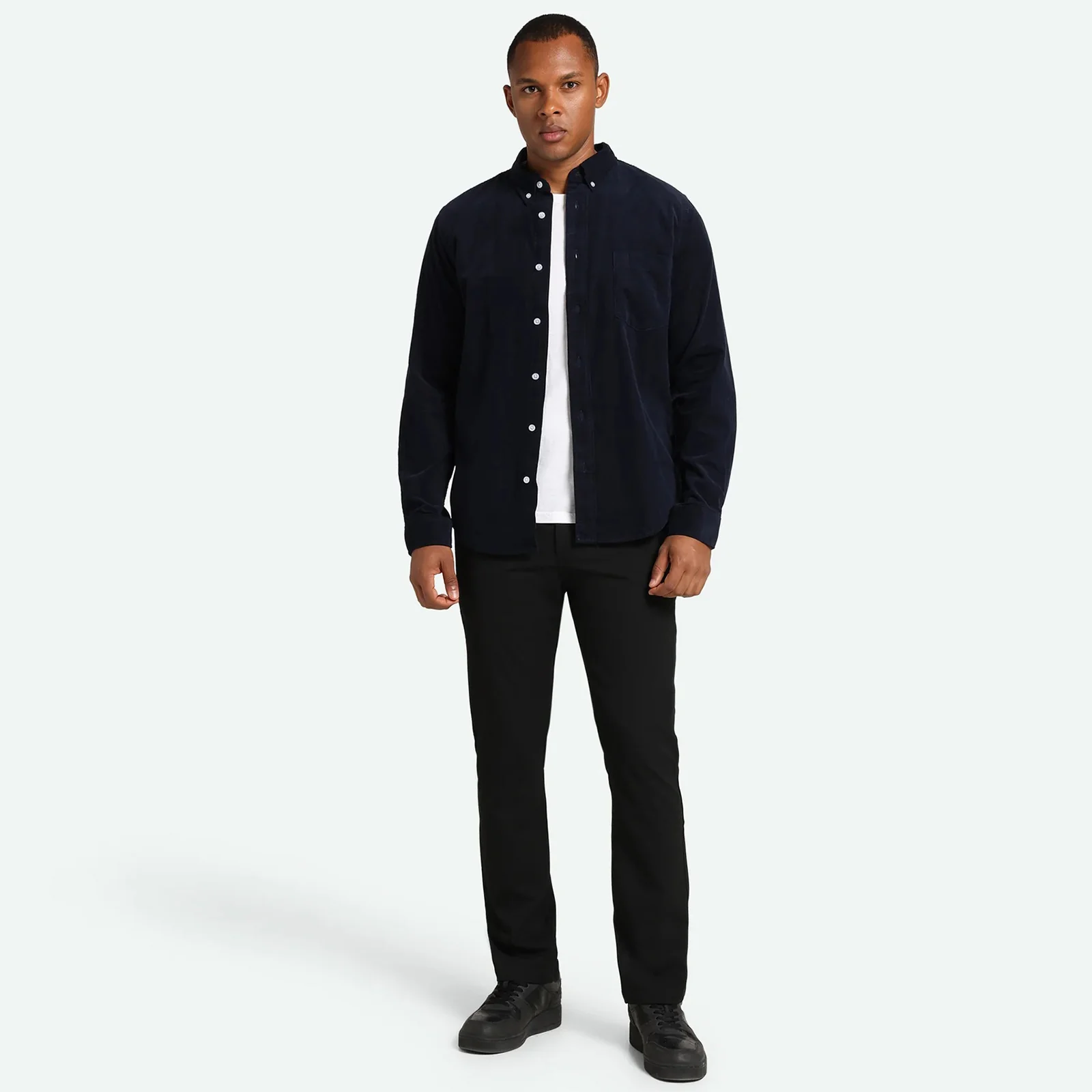Colt Cord Shirt 3758 navy blazer - Image 2