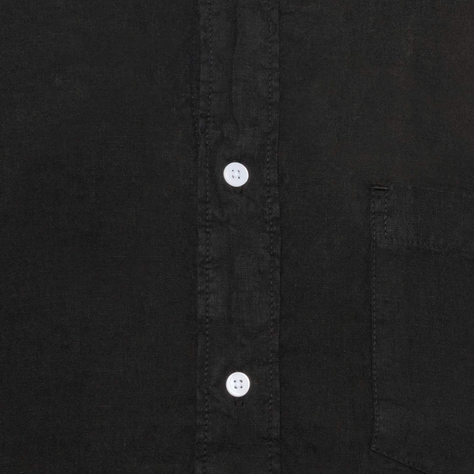 Colt Reg Linen Shirt caviar - Image 3