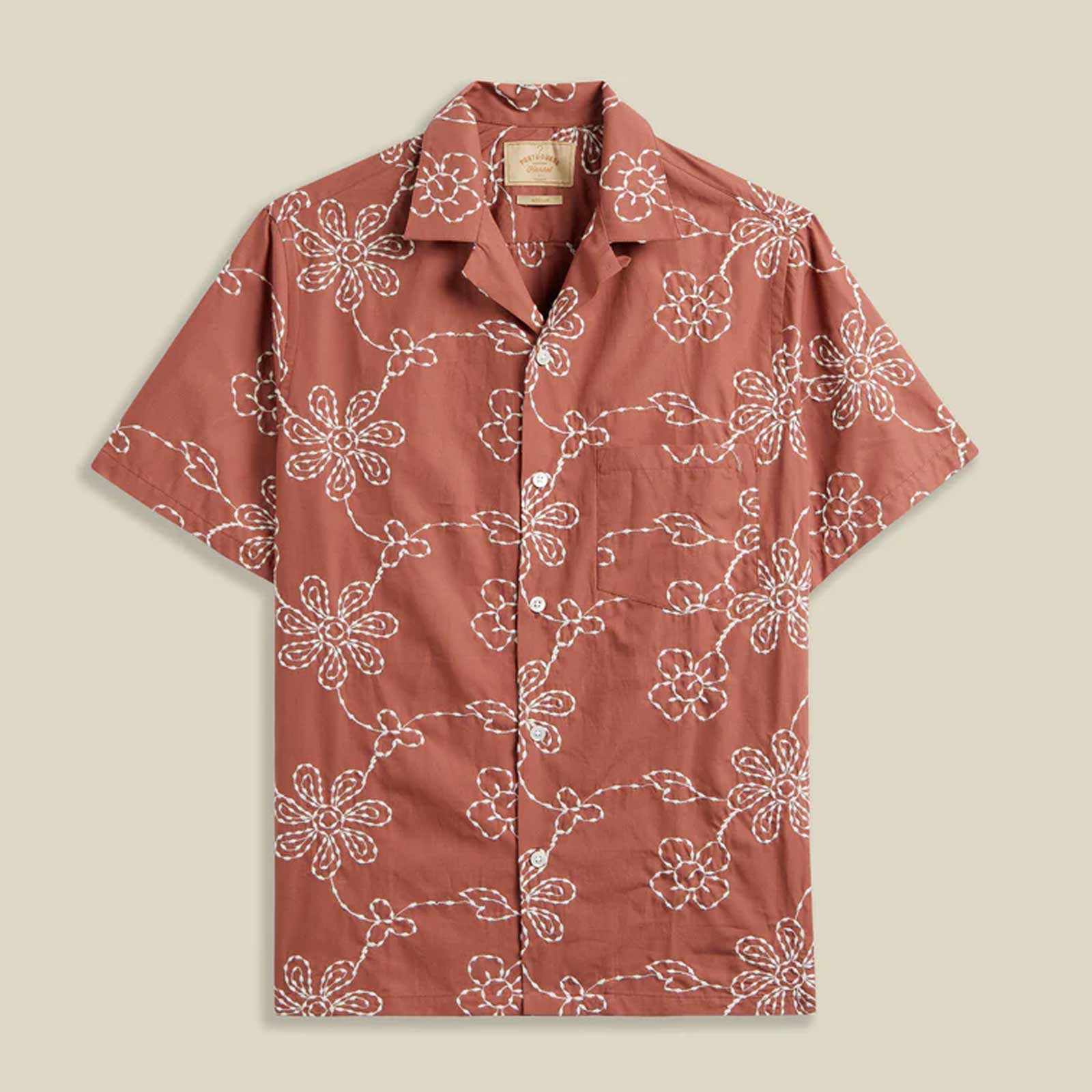 Compota S/S Shirt terracotta