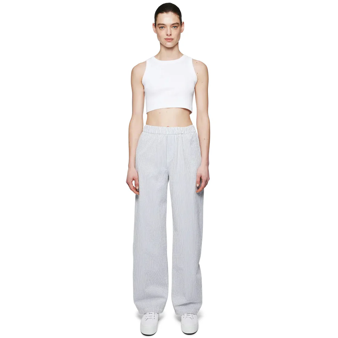 Consider Trousers 142081 blue stripe - Image 3