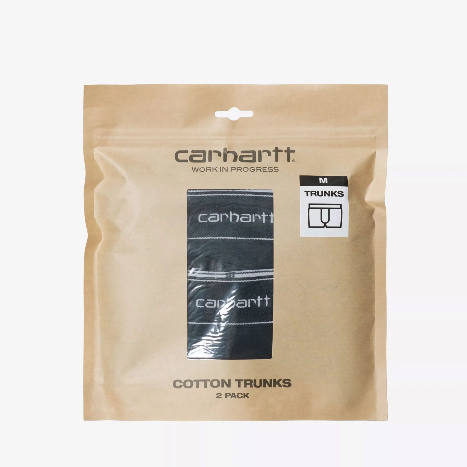 Cotton Trunks 2 Pack black - Image 2