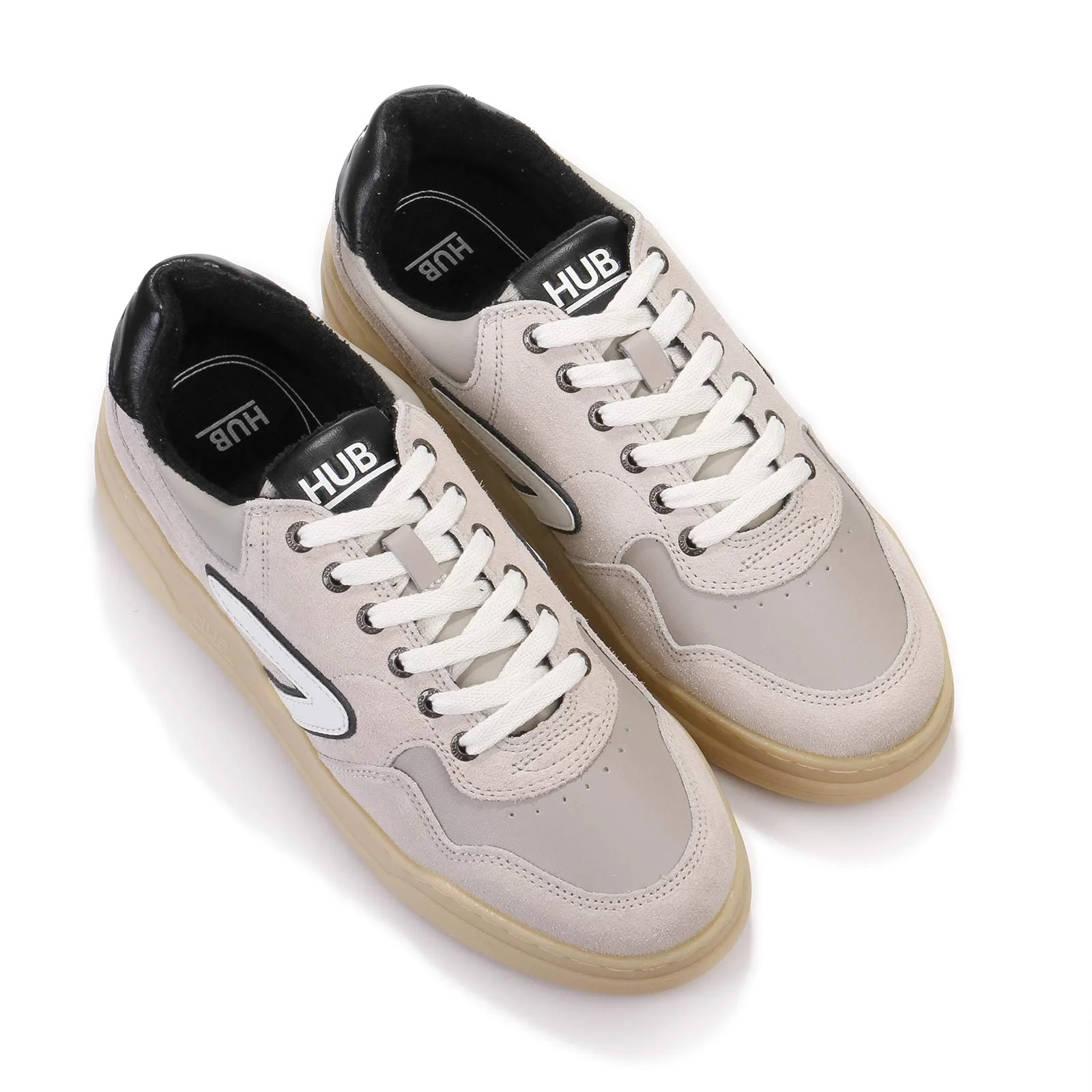 Court S47 bone/off wht/black/milky gum - Image 4