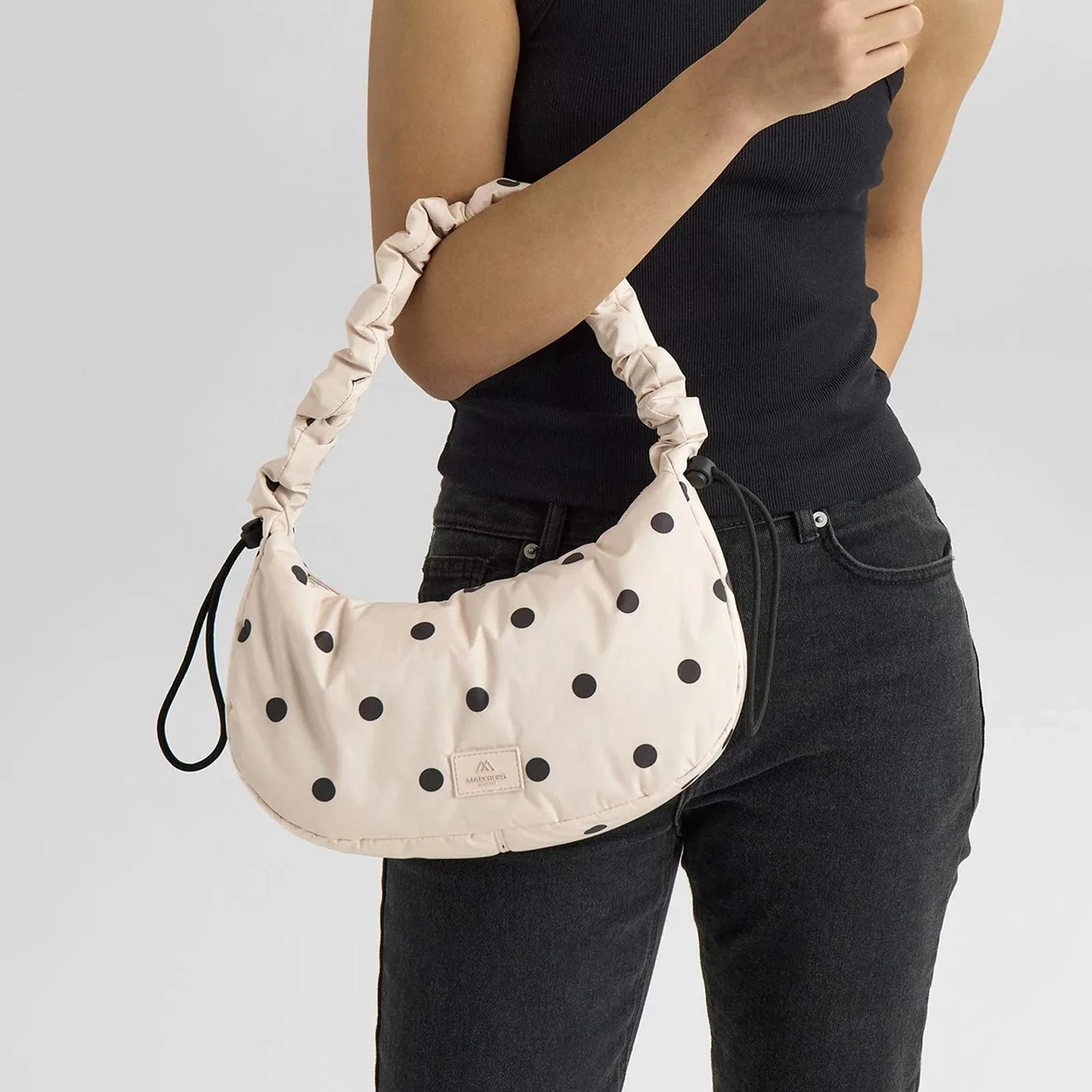 CraveMBG Recycled Bag polka dot creme - Image 2
