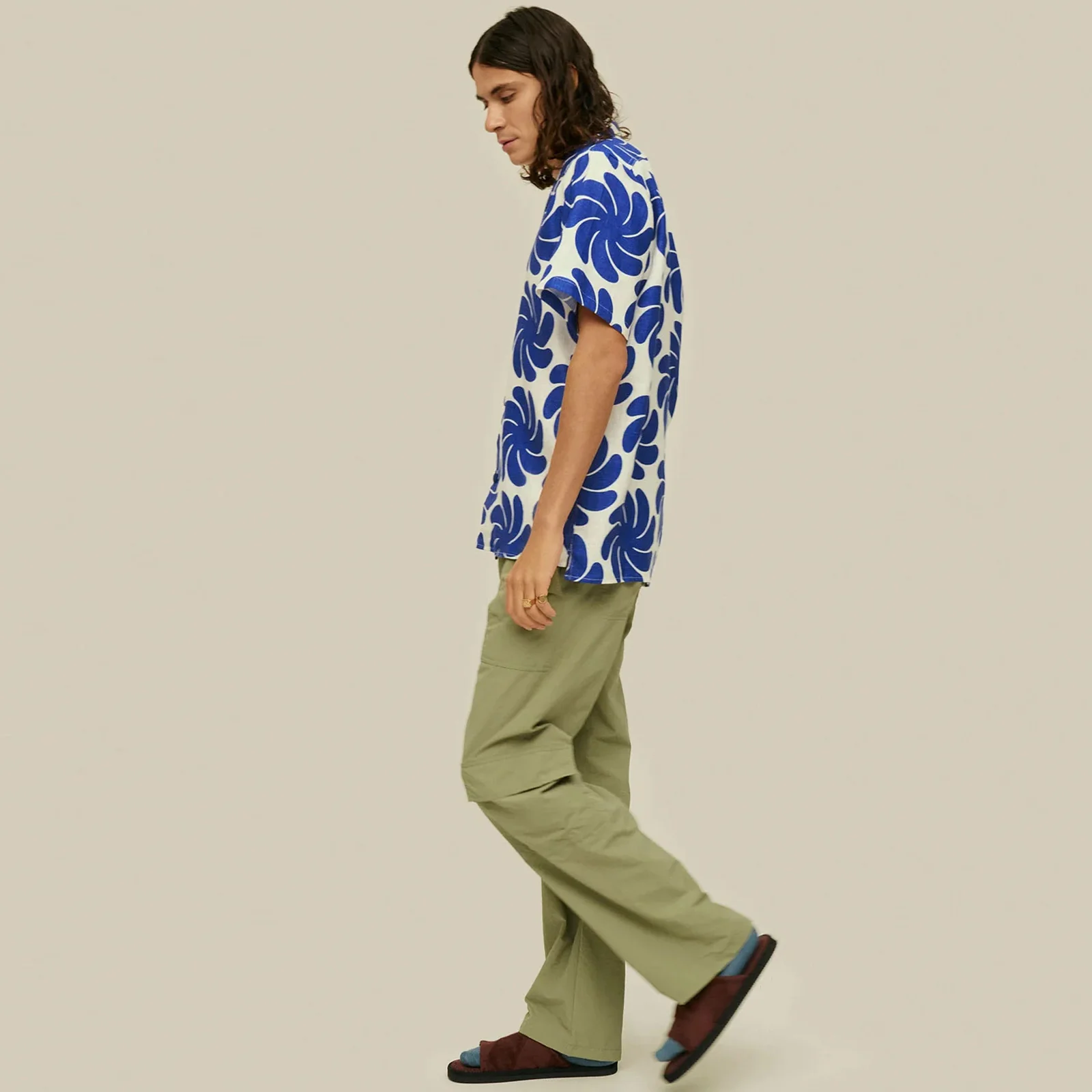 Cuba Linen Shirt nebula - Image 3