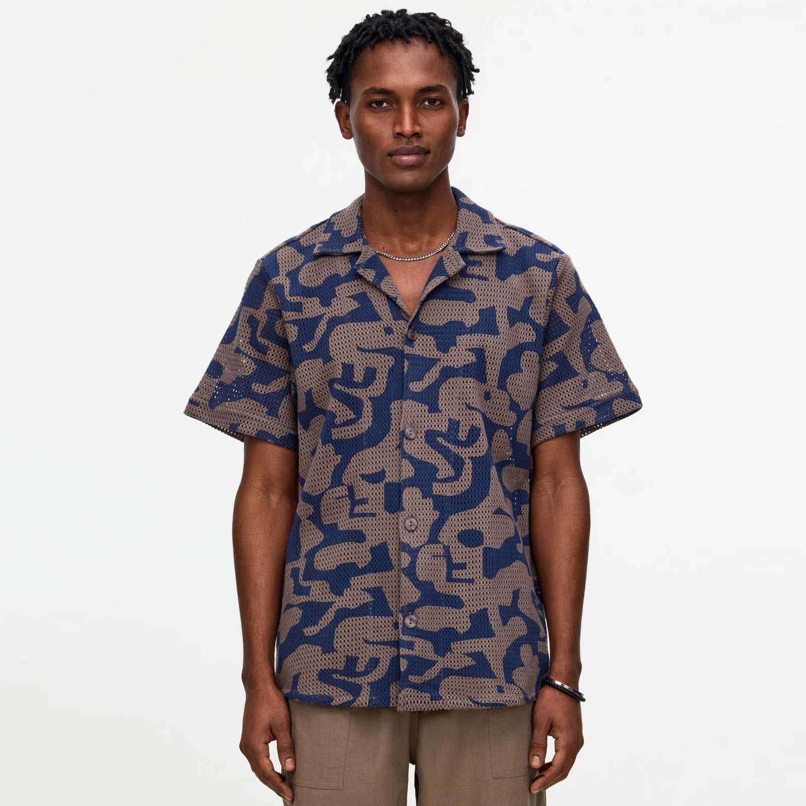 Cuba Net Shirt morel puzzlotec - Image 2