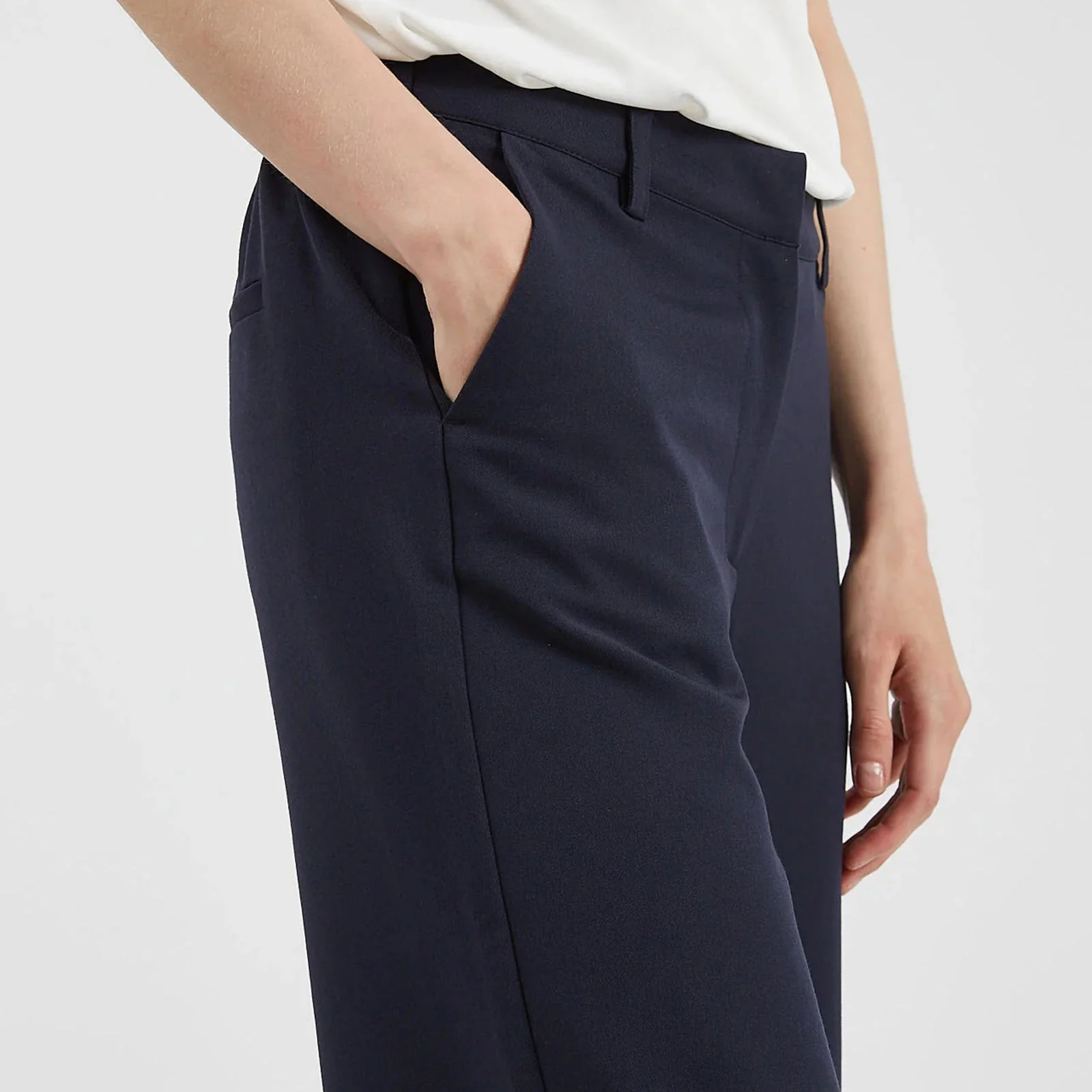 Culotta 2.0 Casual Pants 687 navy blazer - Image 4