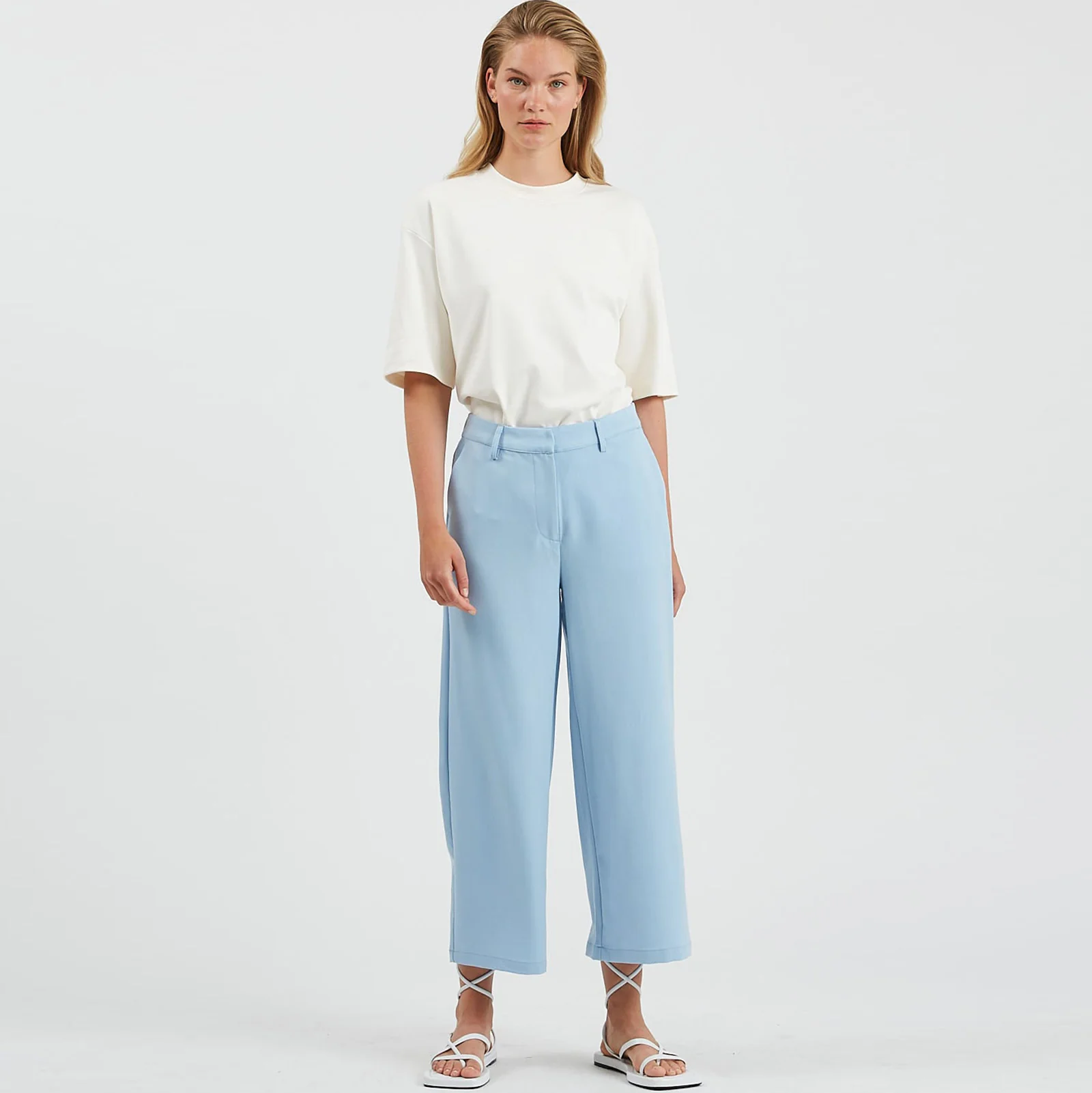 Culotta Pants chambray blue - Image 2