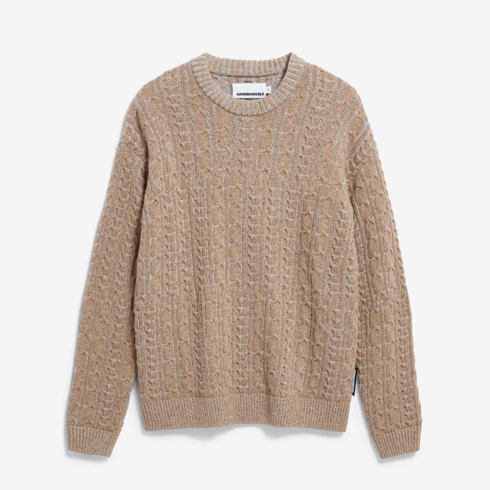 Daako Jumper silver melange tweed/true camel - Image 4