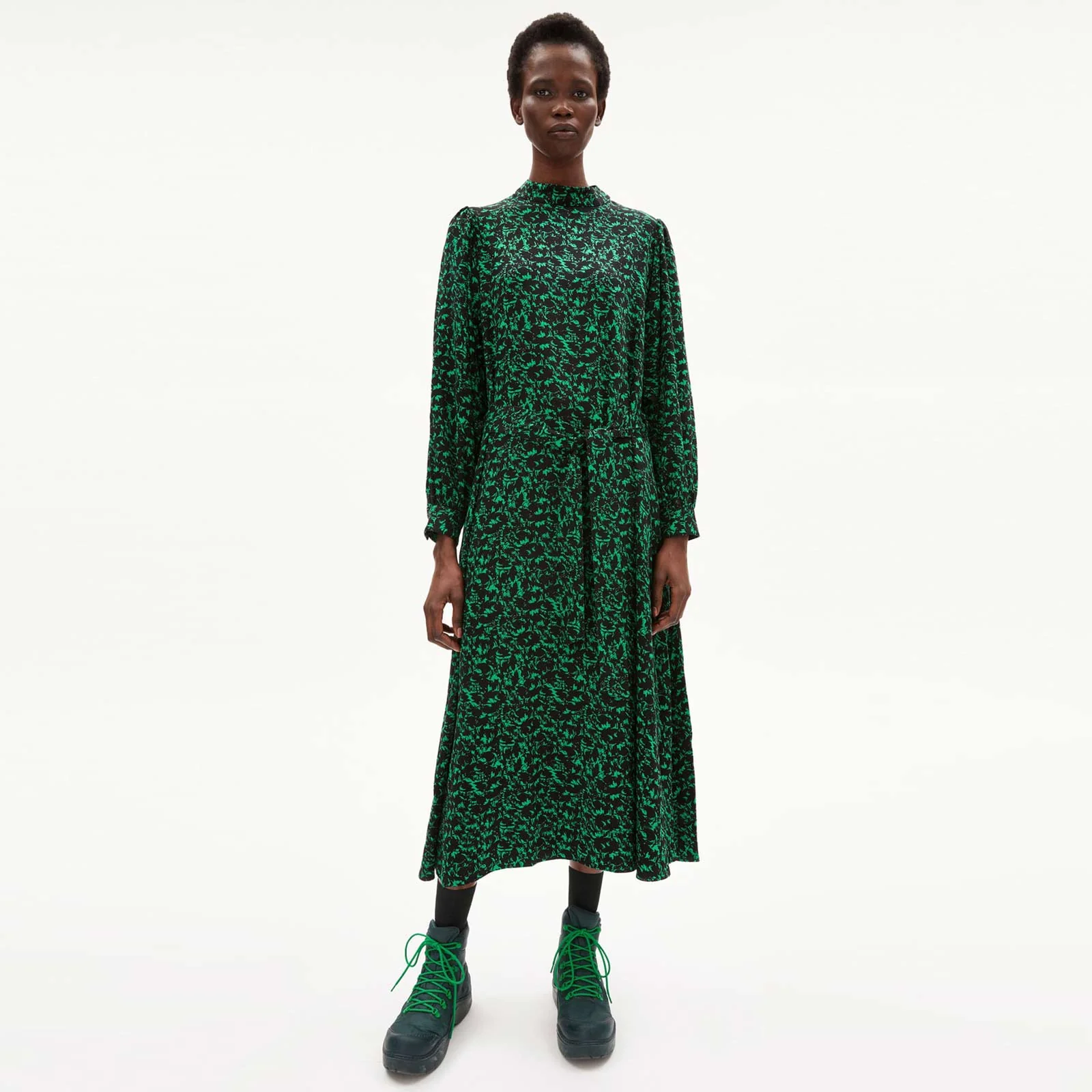 Dagmaar Abstract Dress flash green - Image 2
