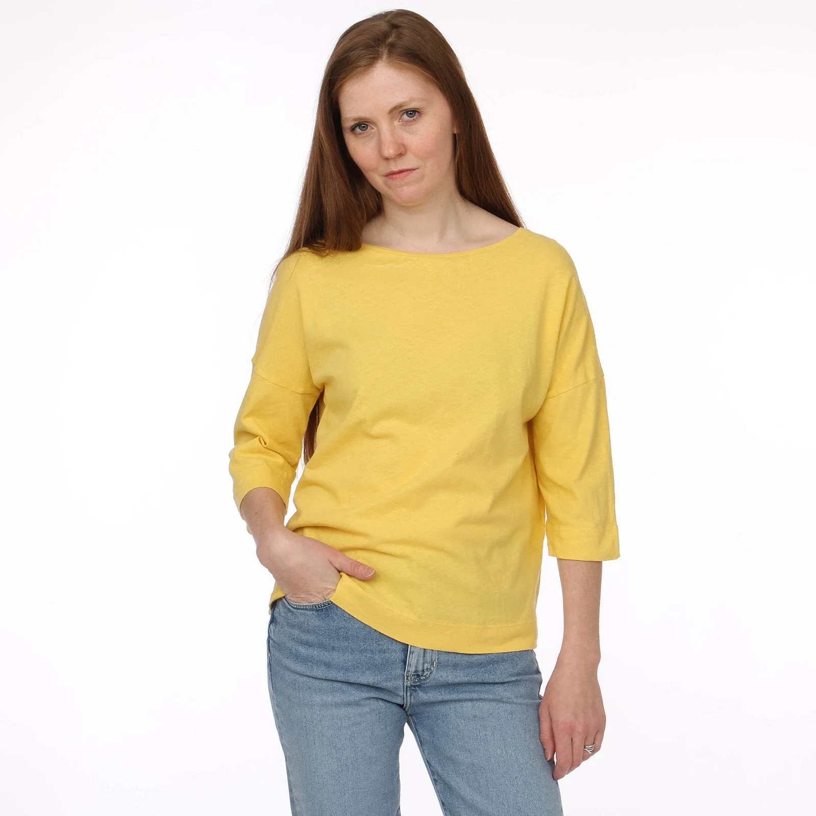 Damerata T-Shirt ocre - Image 4