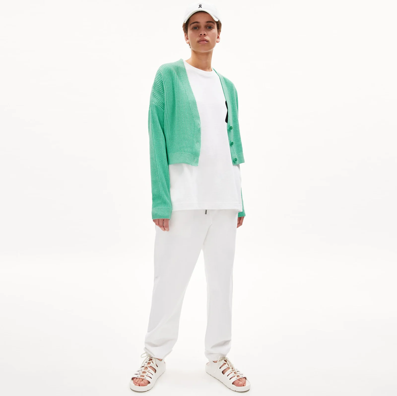Damiraa Soft Cardigan bright lime - Image 3