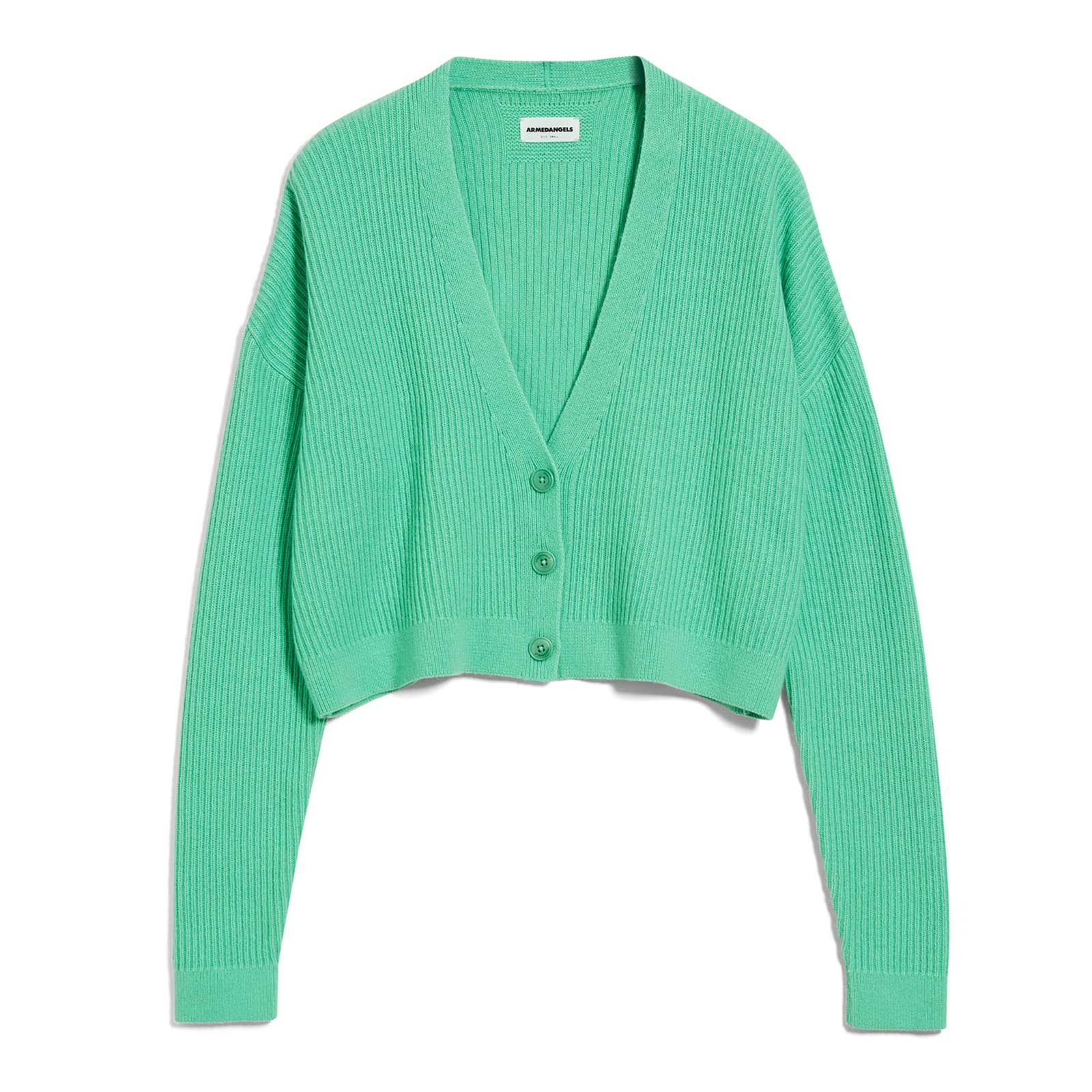 Damiraa Soft Cardigan bright lime - Image 4