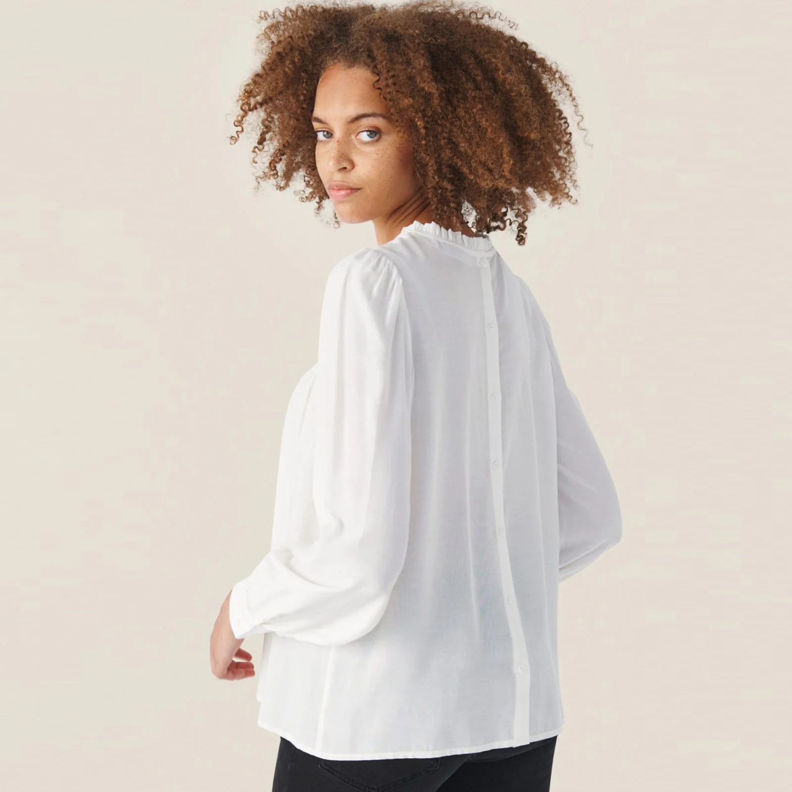 Danette Melody Top egret - Image 2