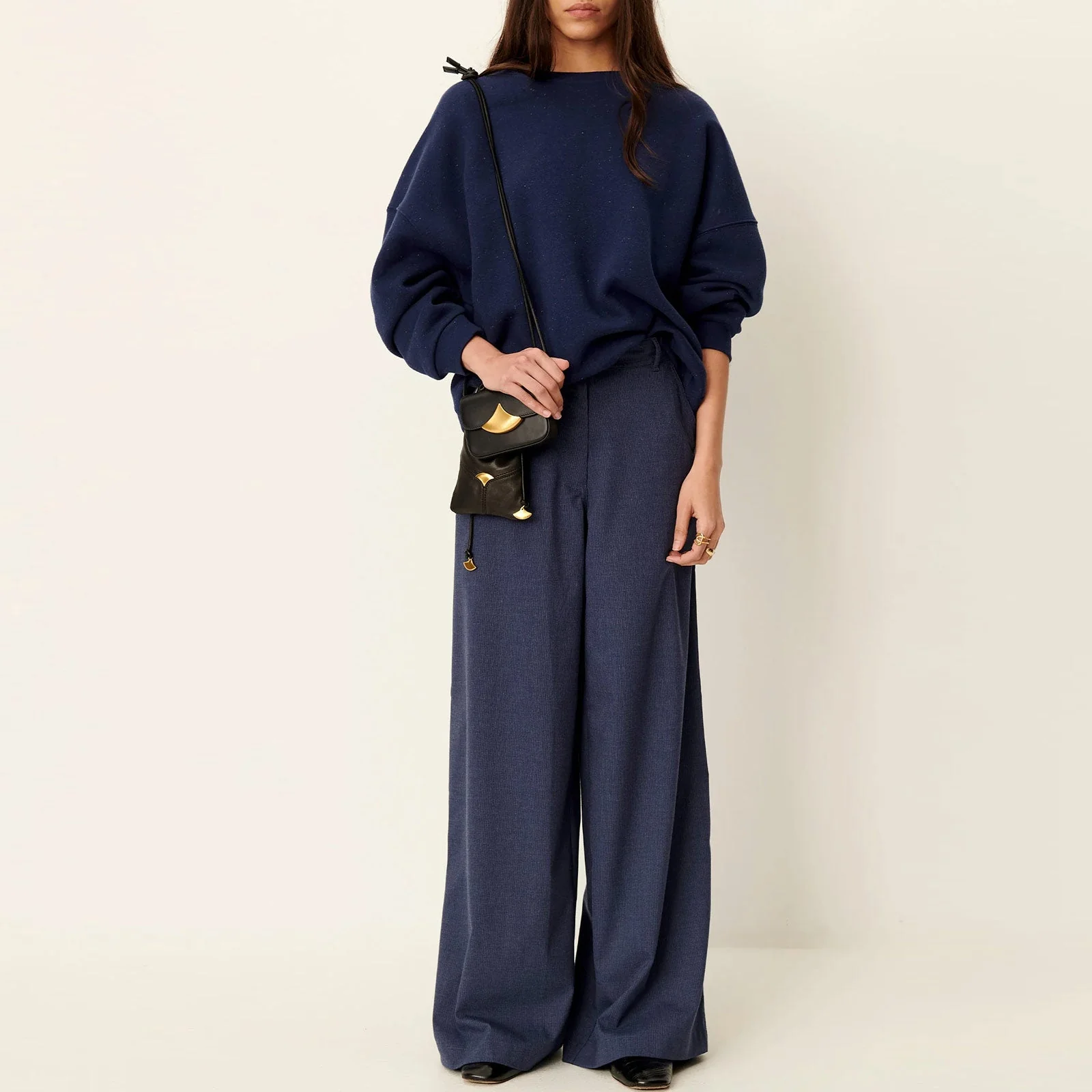 Dasum Wide Pants blazer blue - Image 4