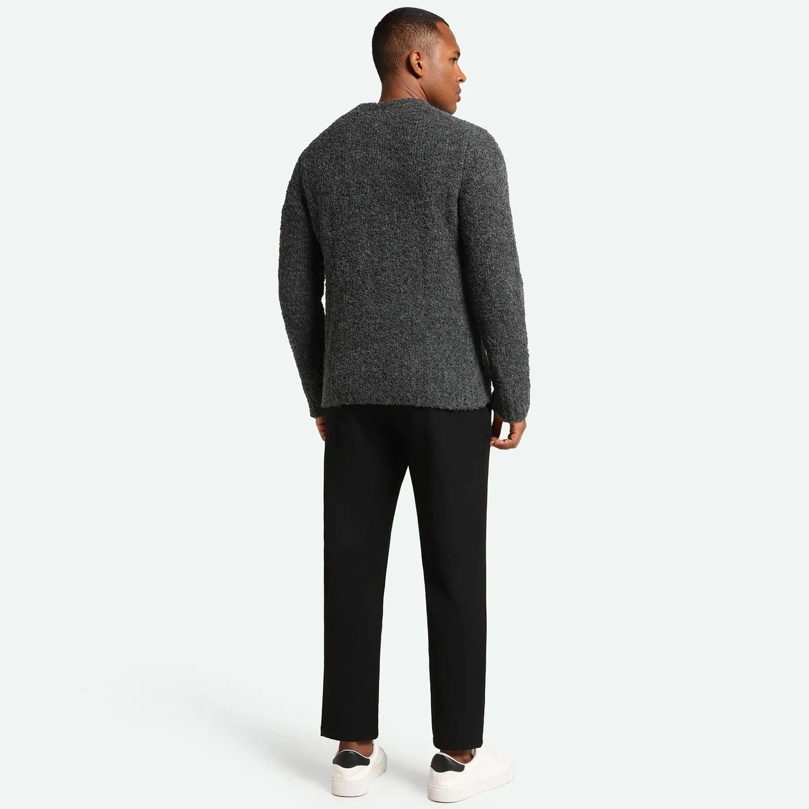 Daxan 3970 Knit Jumper gray pinstripe - Image 2