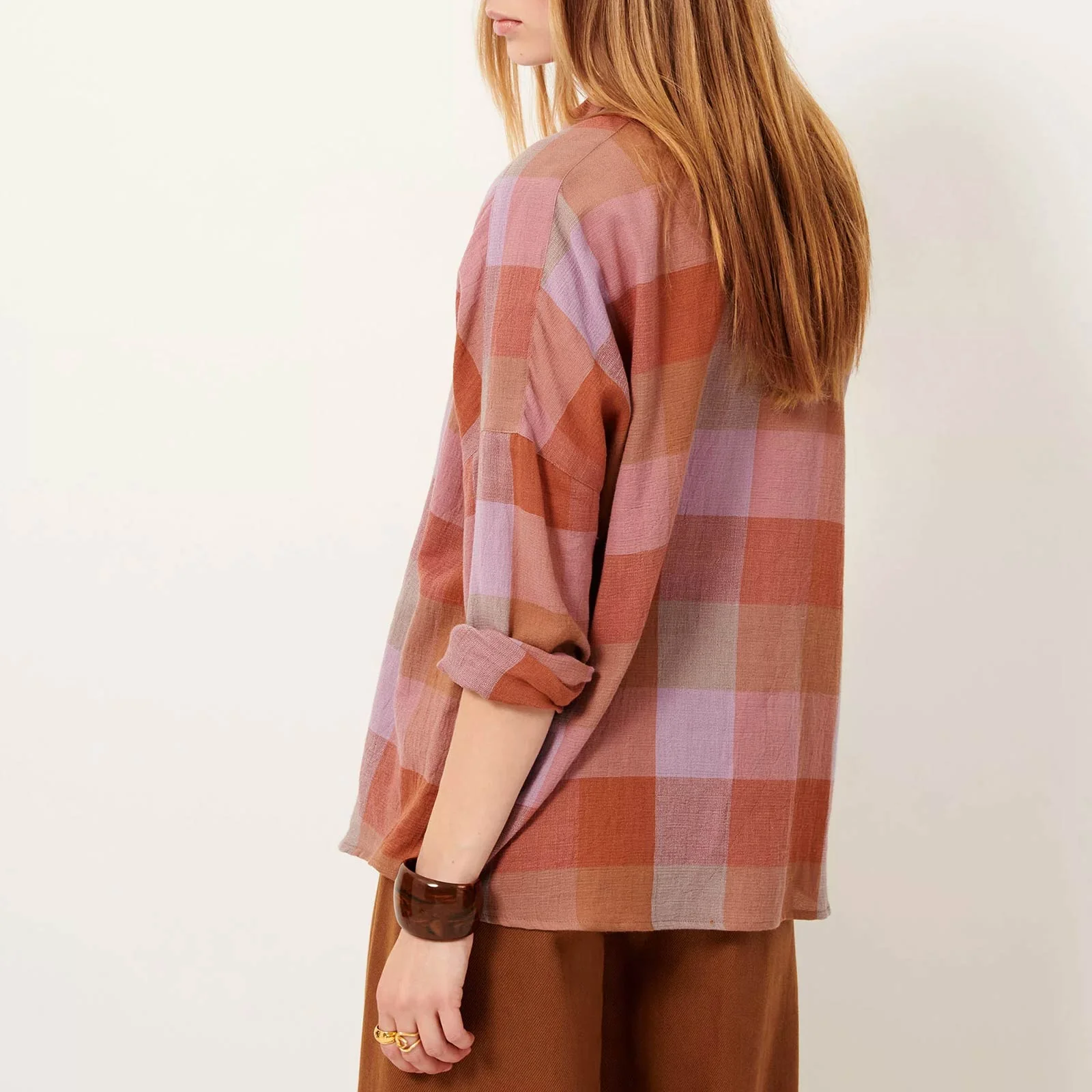 Delima Blouse terra rossa - Image 2