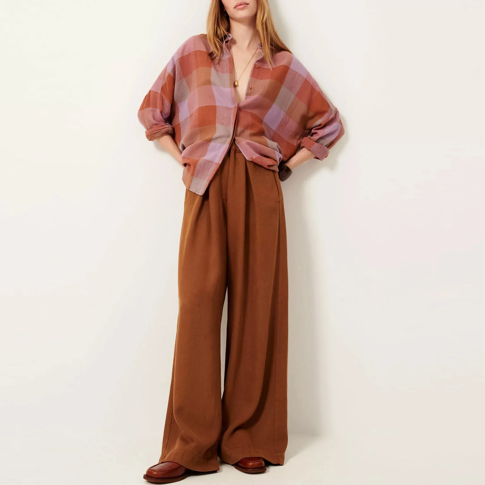 Delima Blouse terra rossa - Image 3