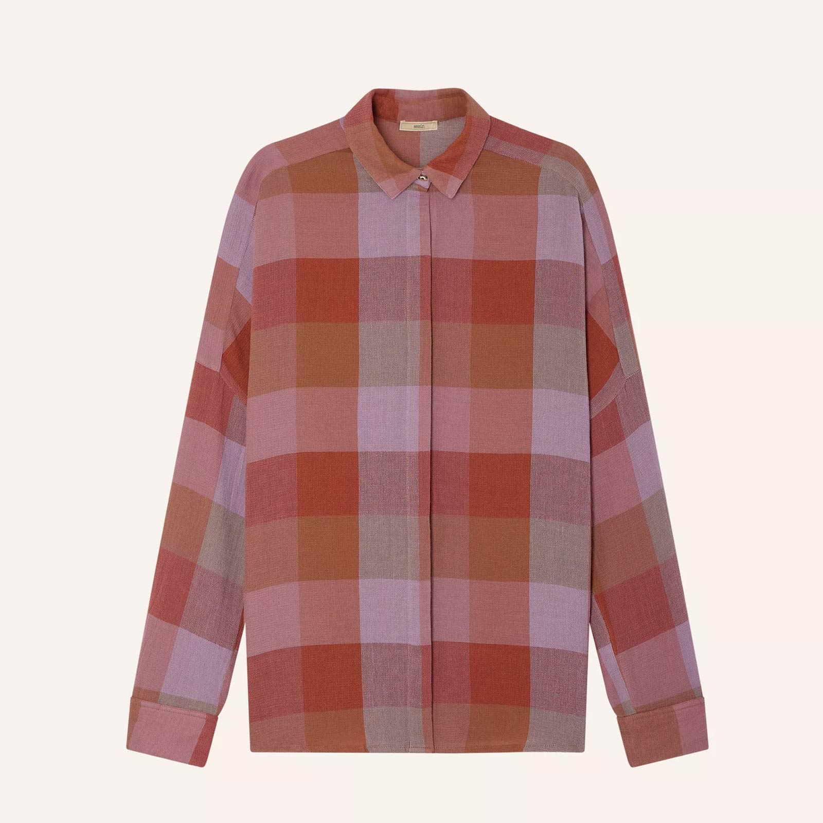 Delima Blouse terra rossa - Image 6