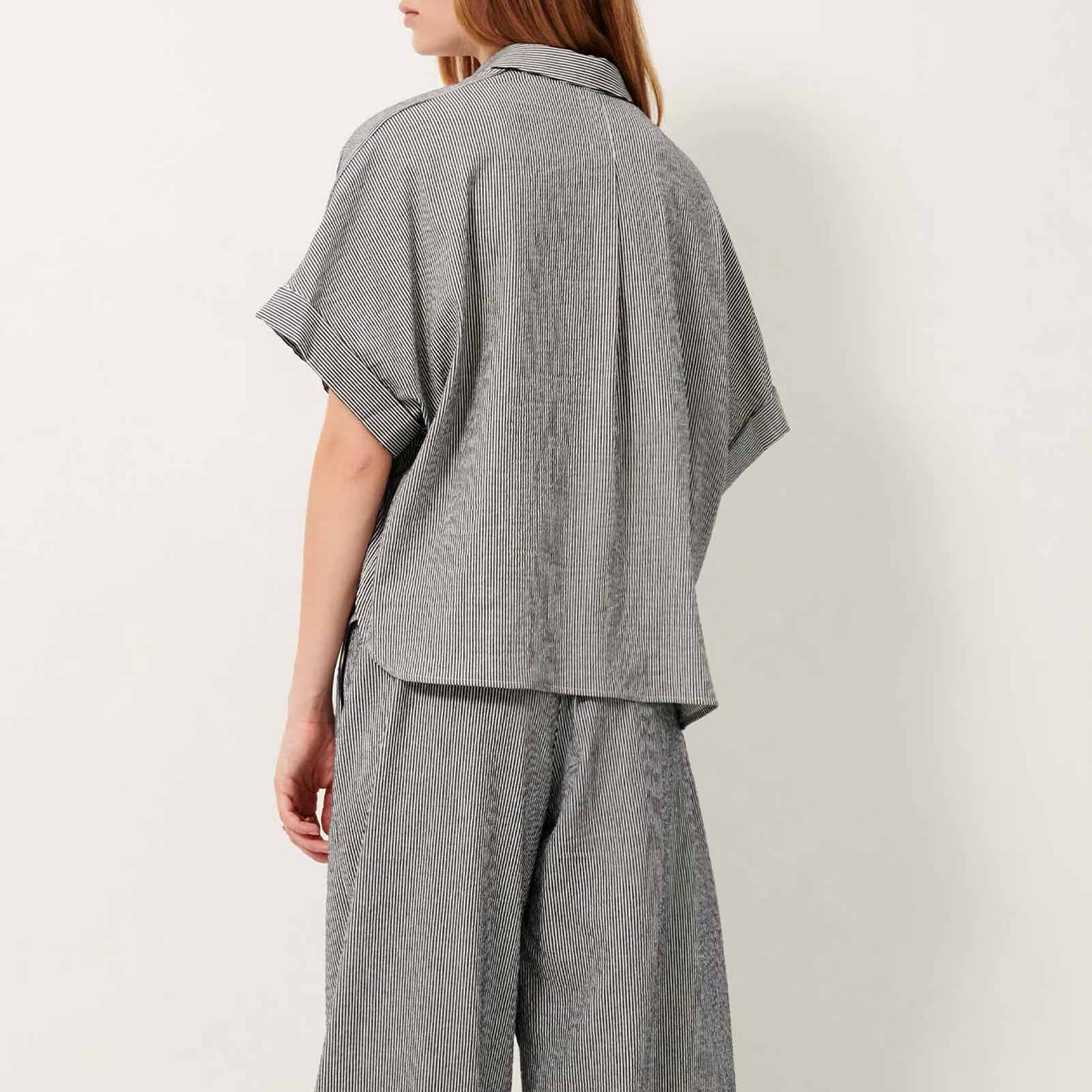 Della Blouse coutil blue - Image 2
