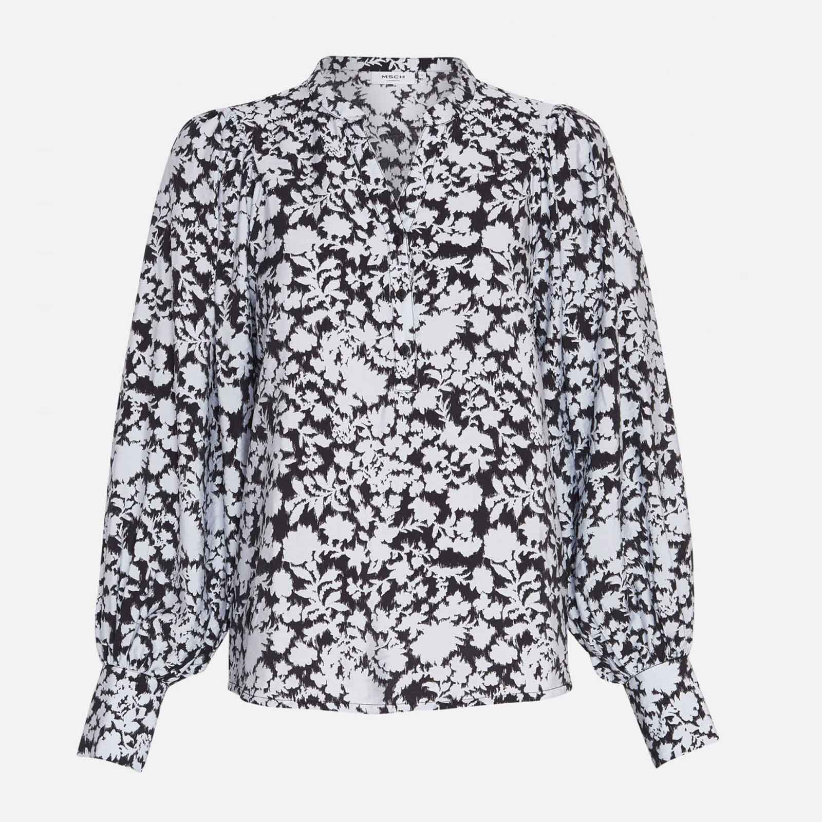 Della Ladonna LS Top AOP arctic ice flower - Image 2