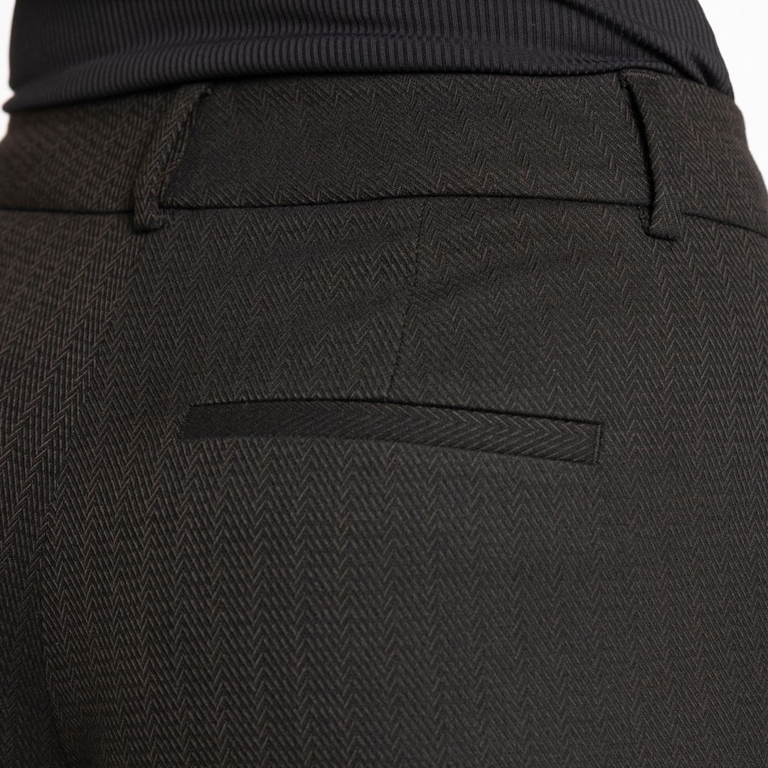 DenaFV 754 Trousers dark brown herringbone - Image 6