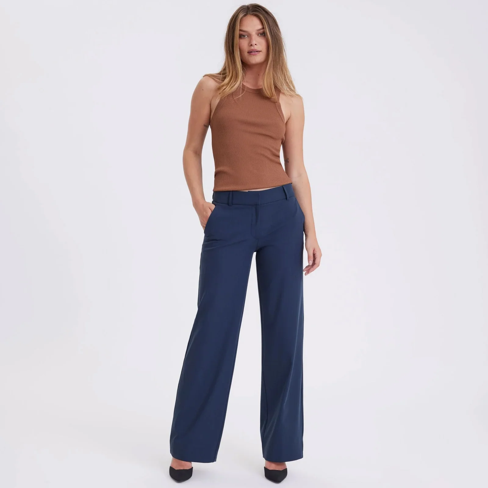 DenaFV Long 860 navy tonal pin