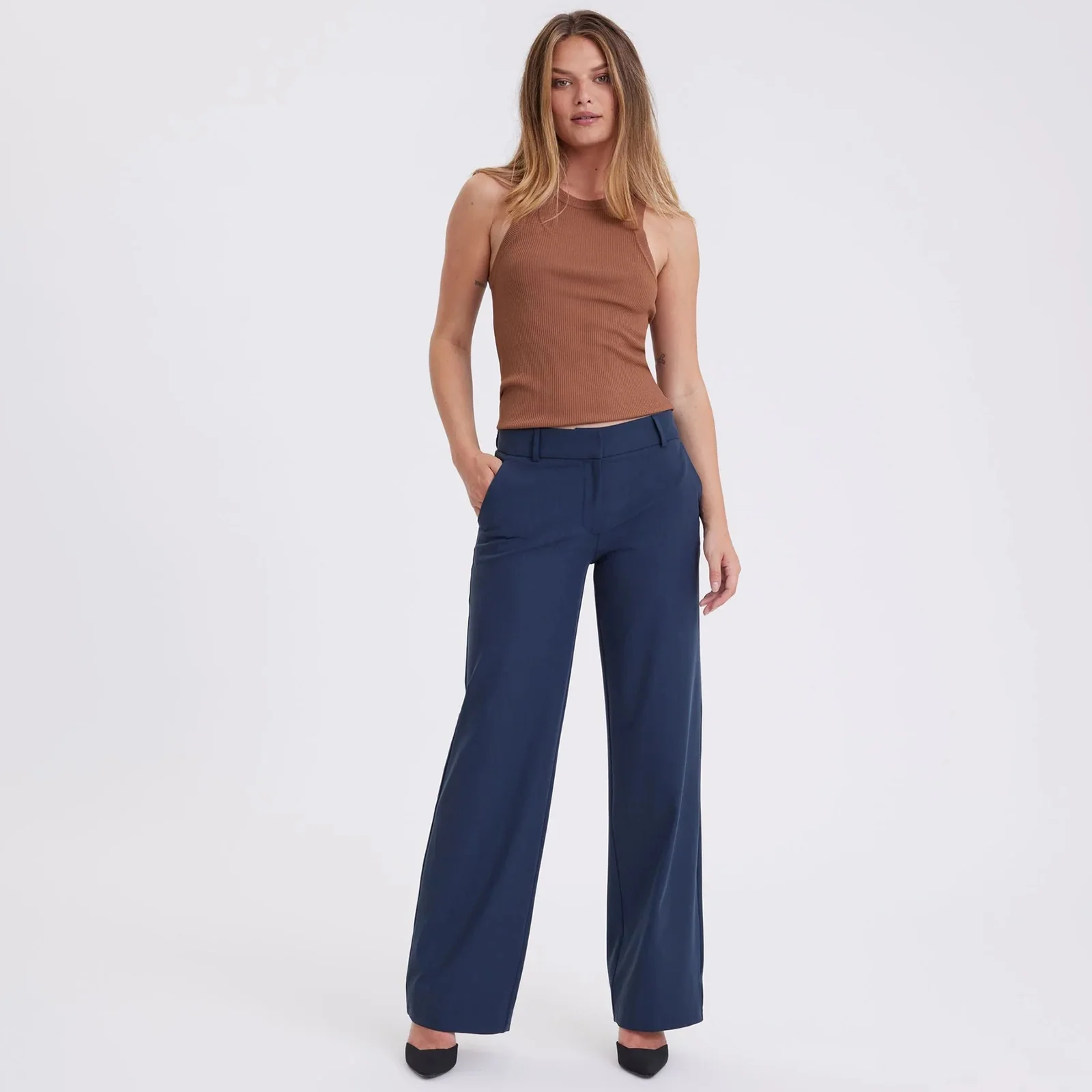 DenaFV Regular 860 navy tonal pin