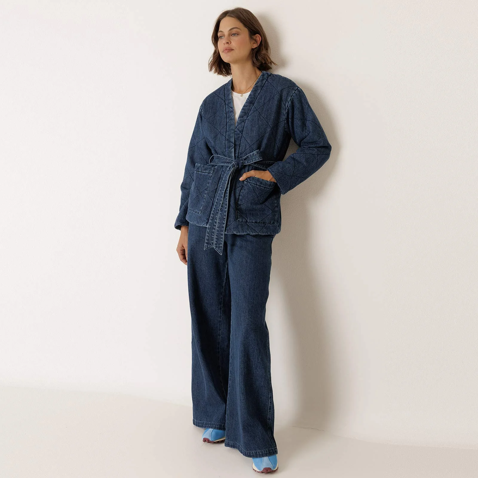 Denim Kimono Jacket tejano - Image 3