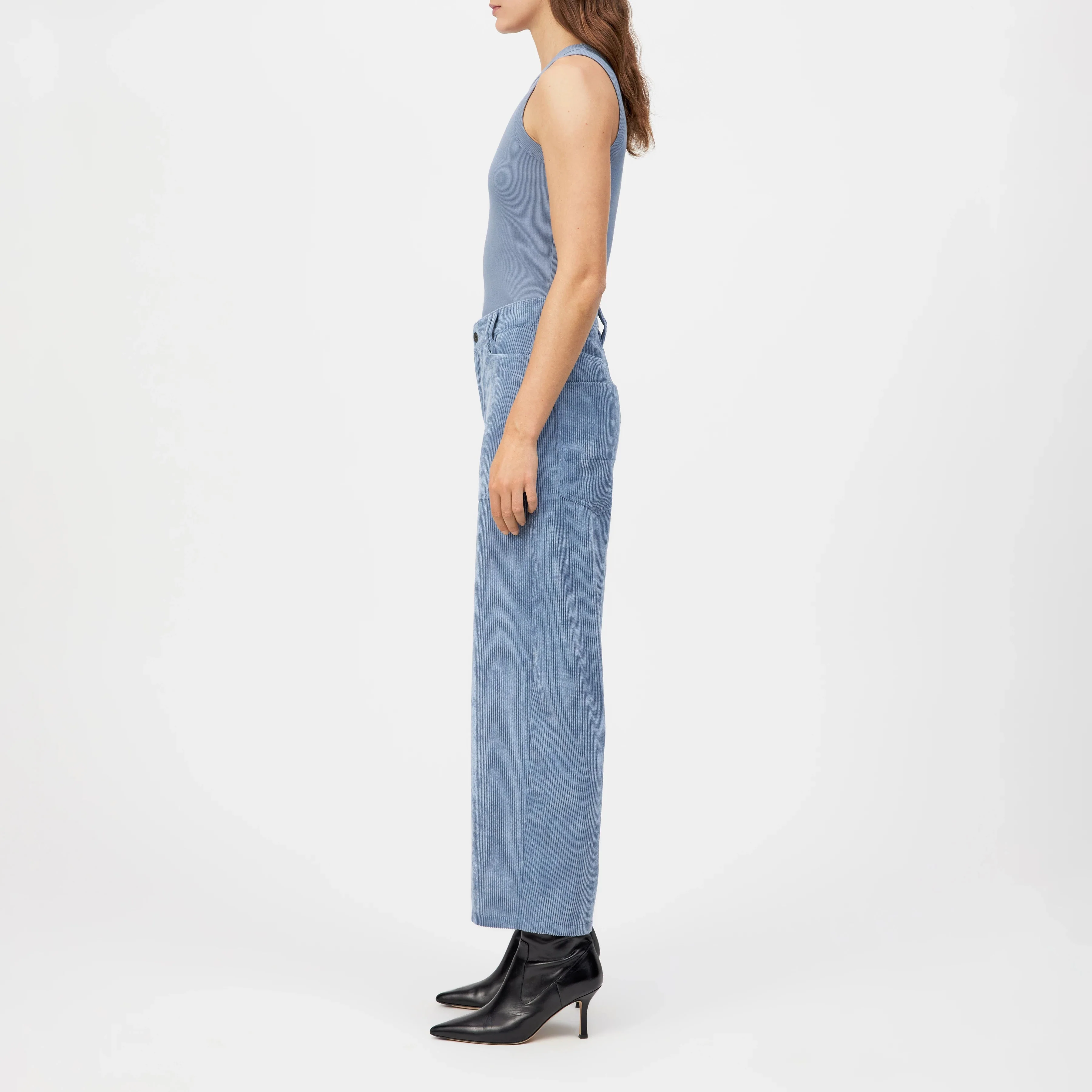 Derive Cord Pants 132041 flint stone - Image 4