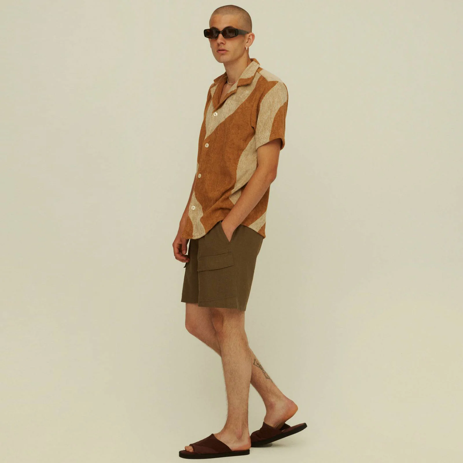 Cuba Terry Shirt desert - Image 6