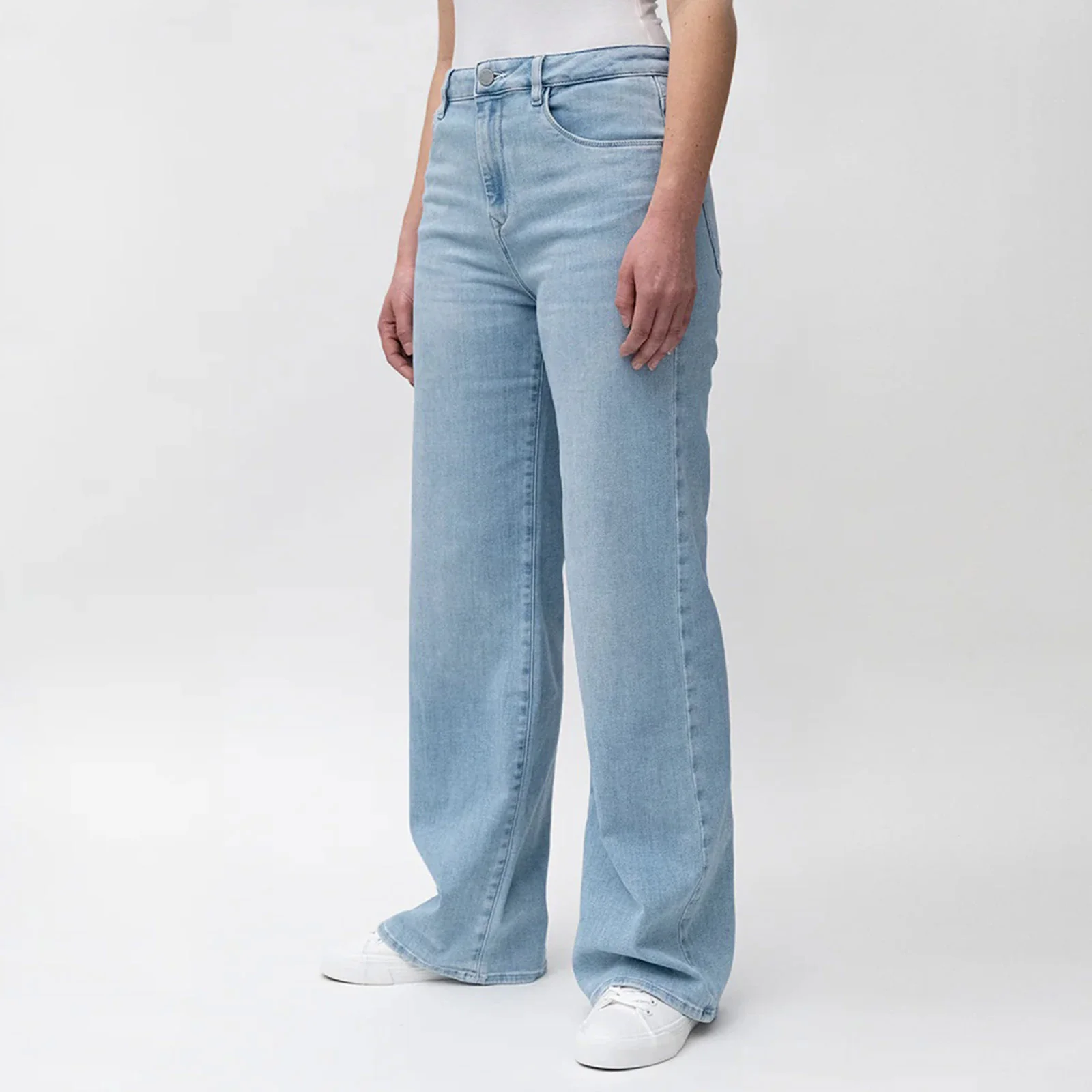 Dew Classic Flared Jeans light blue