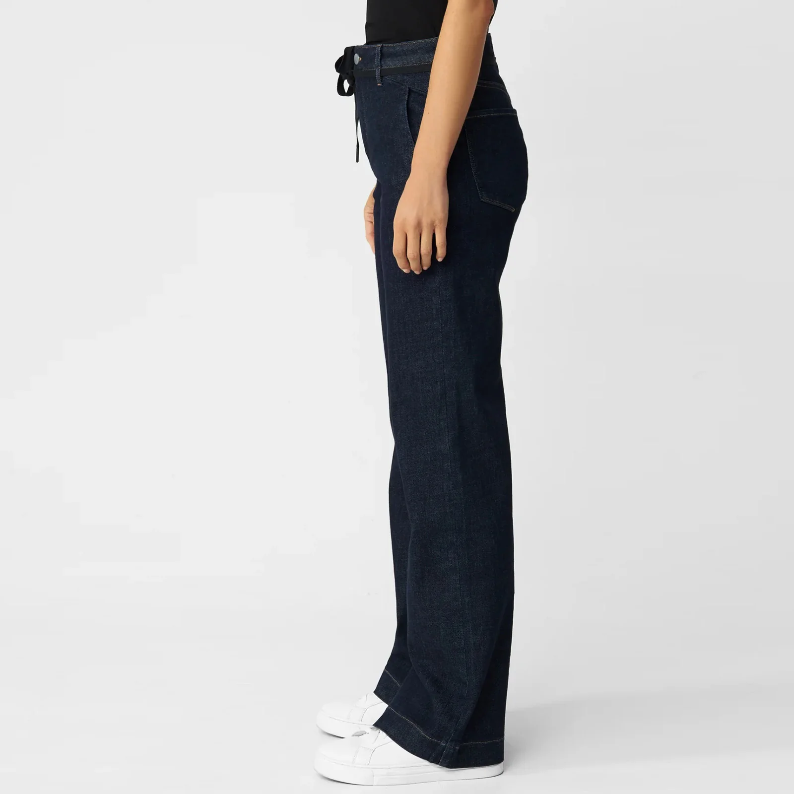 Dew French Pocket Flared Jeans raw blue - Image 2