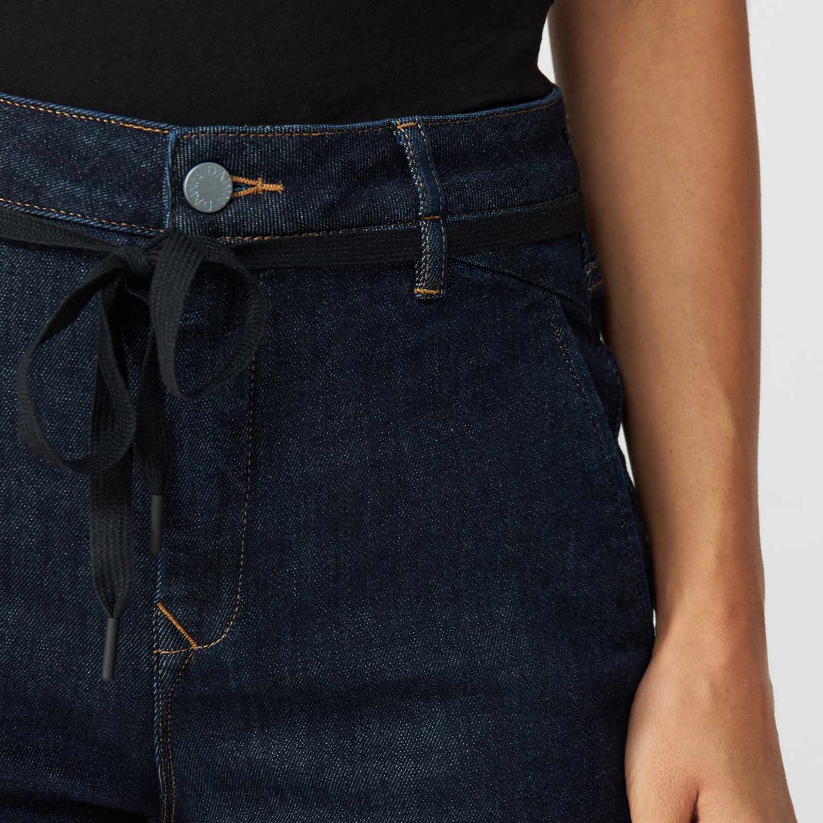 Dew French Pocket Flared Jeans raw blue - Image 4
