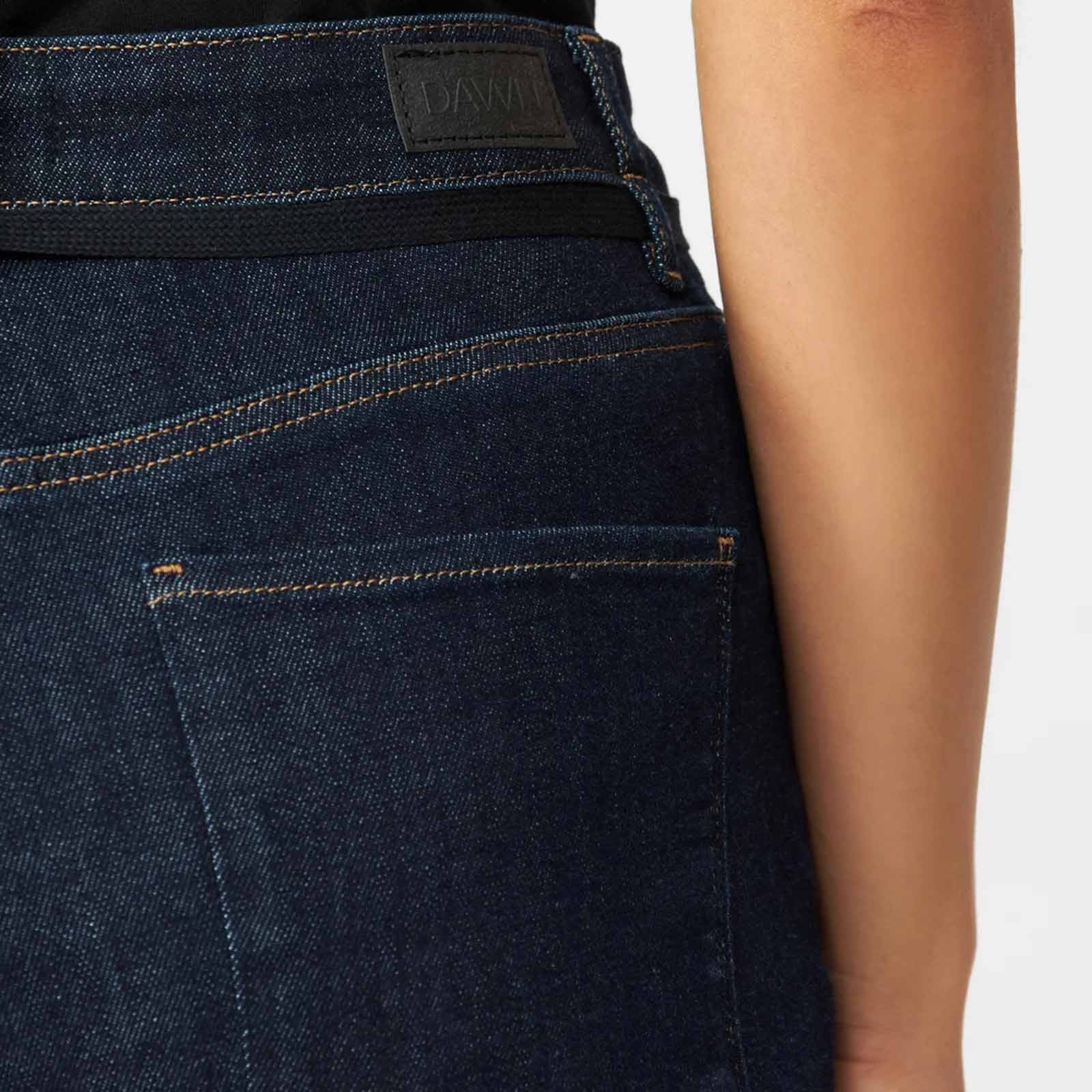Dew French Pocket Flared Jeans raw blue - Image 5