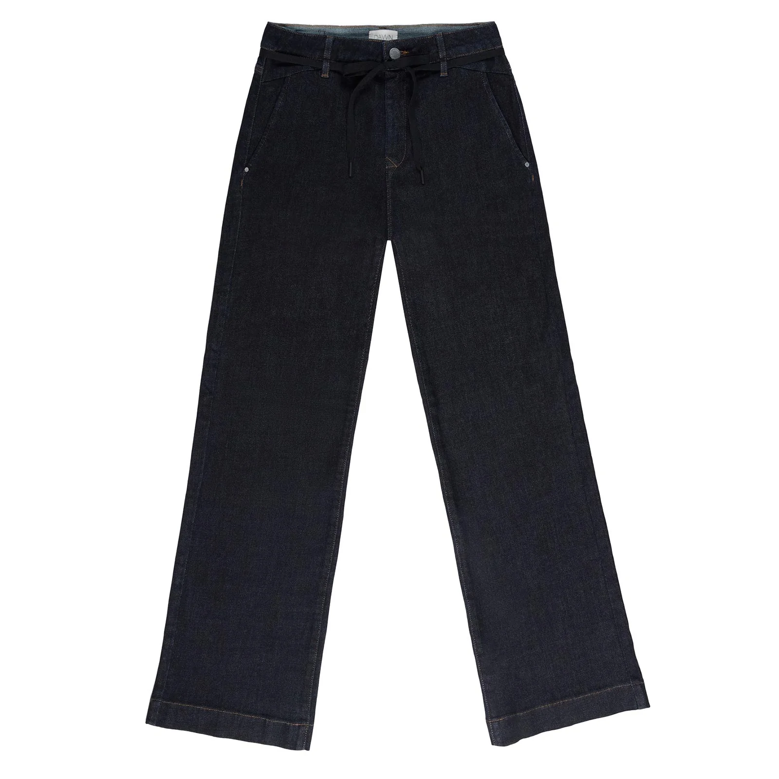 Dew French Pocket Flared Jeans raw blue - Image 6