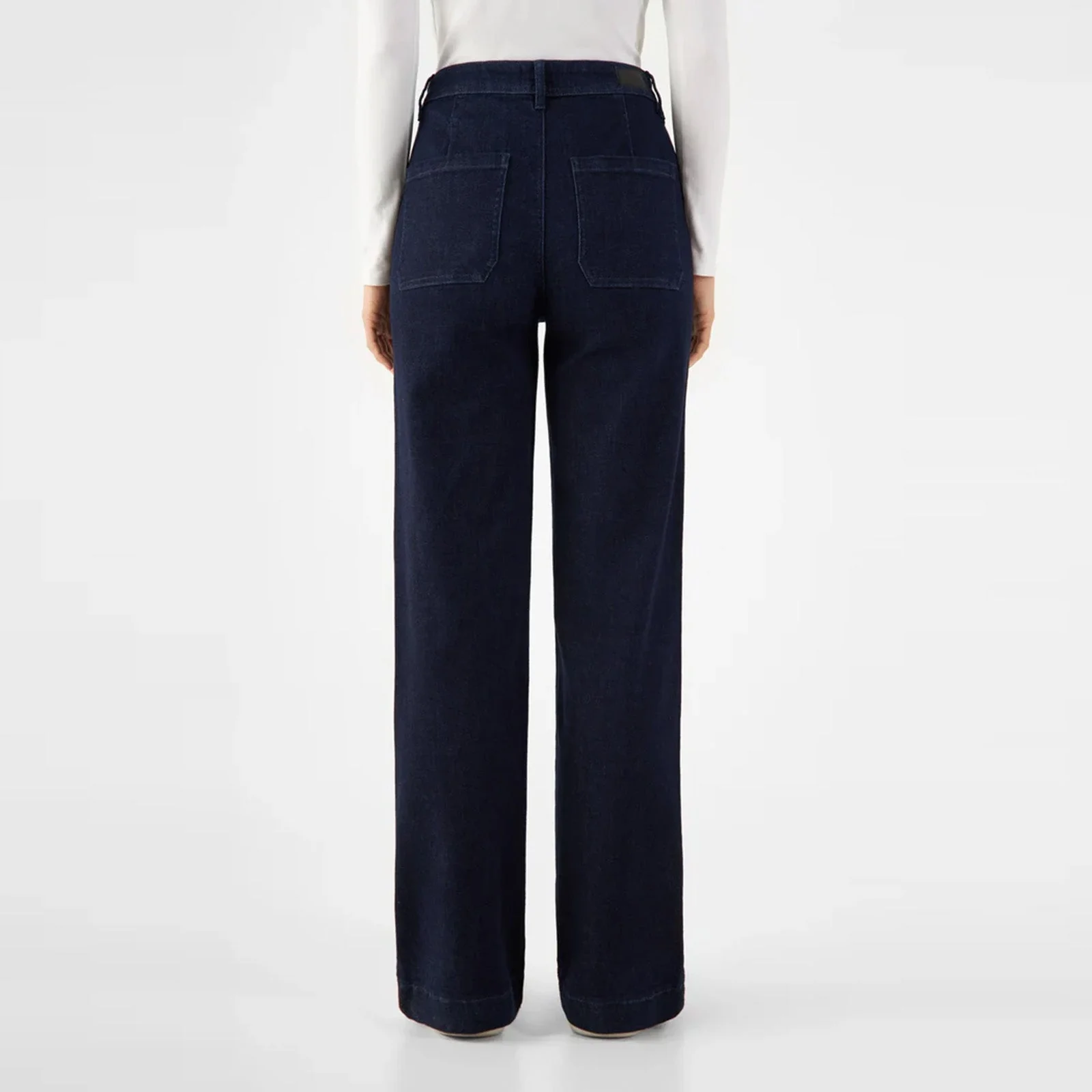 Dew Sailor Flared Jeans raw blue - Image 3