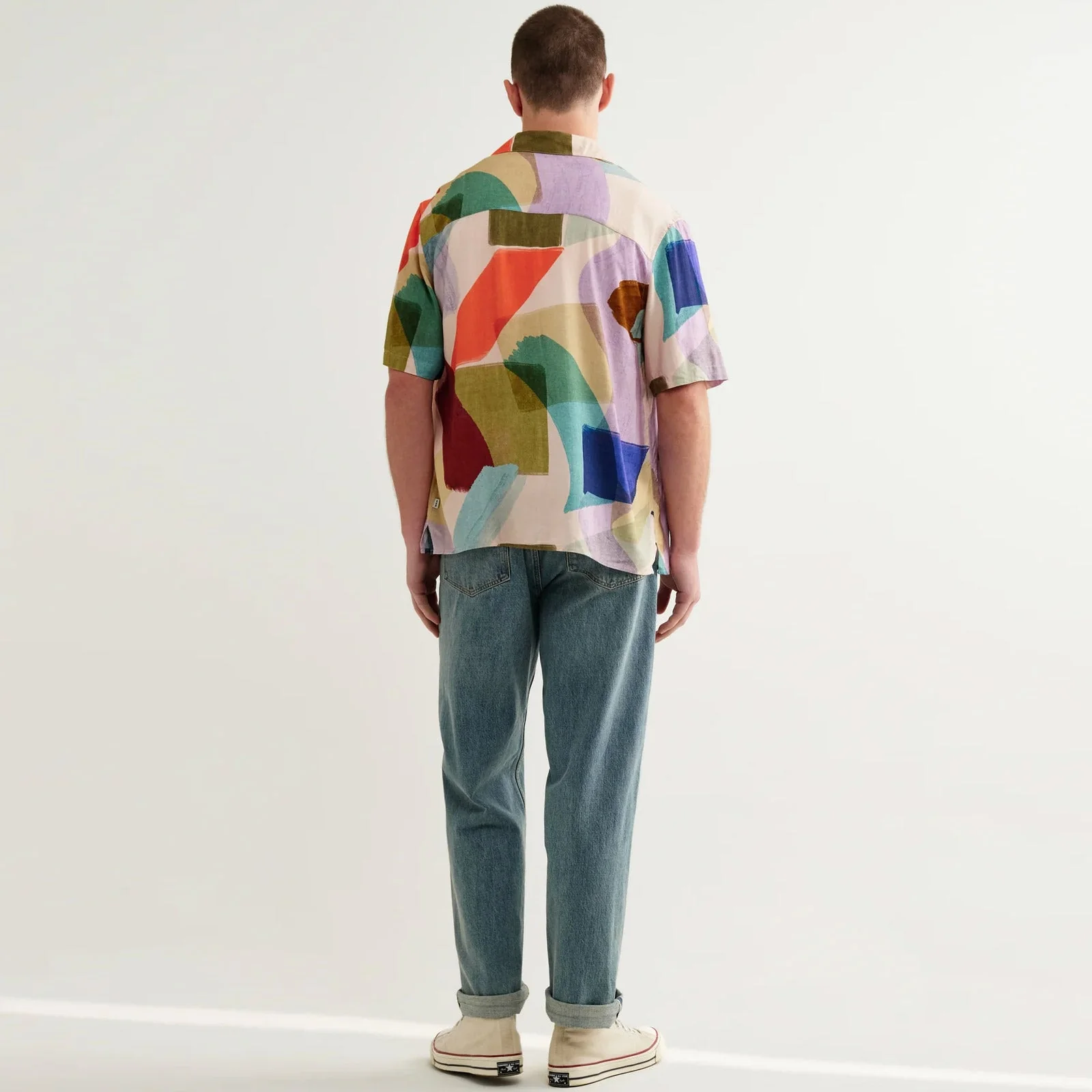 Didcot S/S Painted Shapes Shirt multi - Image 2