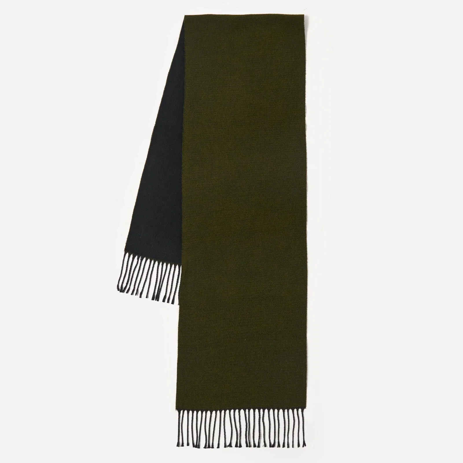 Double Sided Scarf green/black