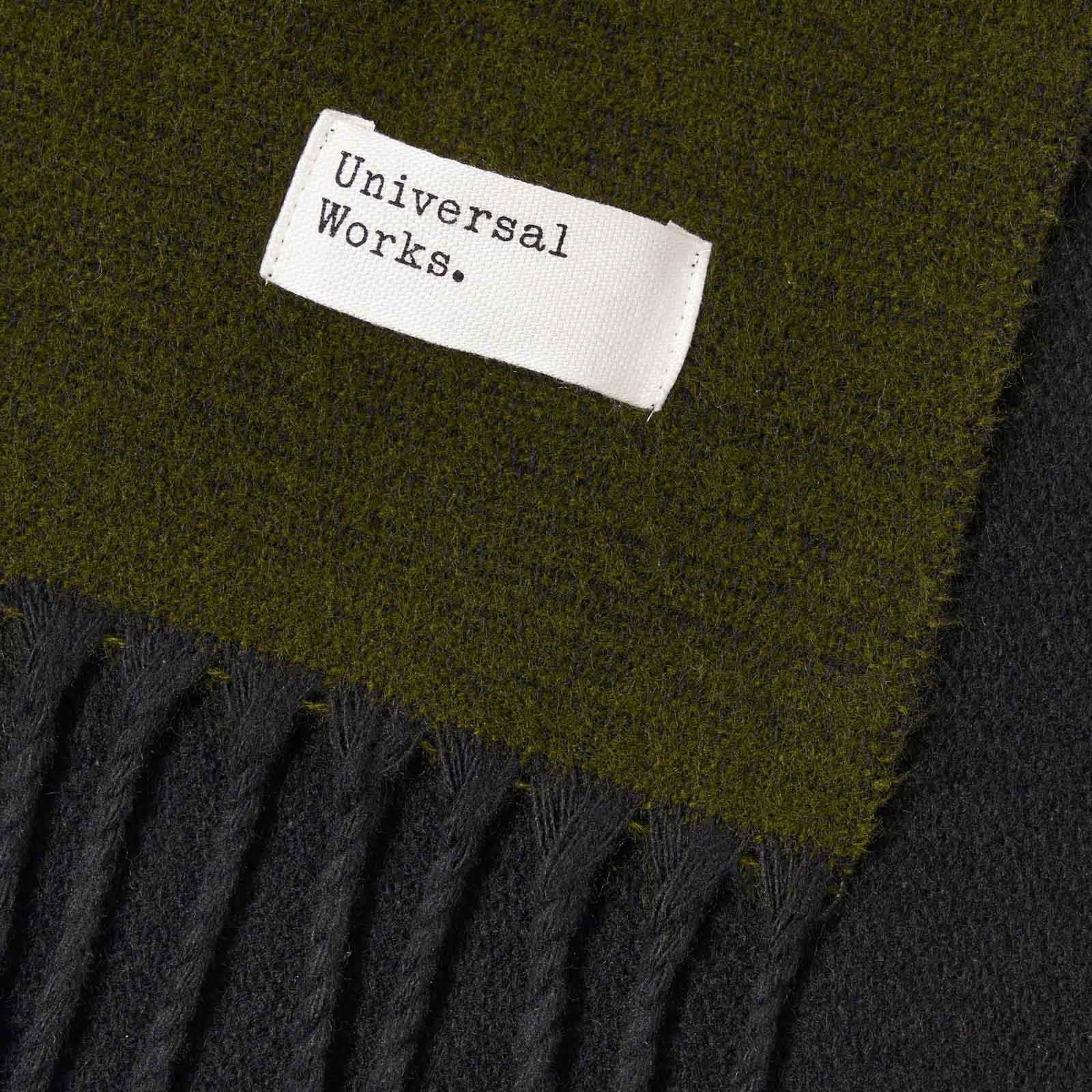 Double Sided Scarf green/black - Image 2