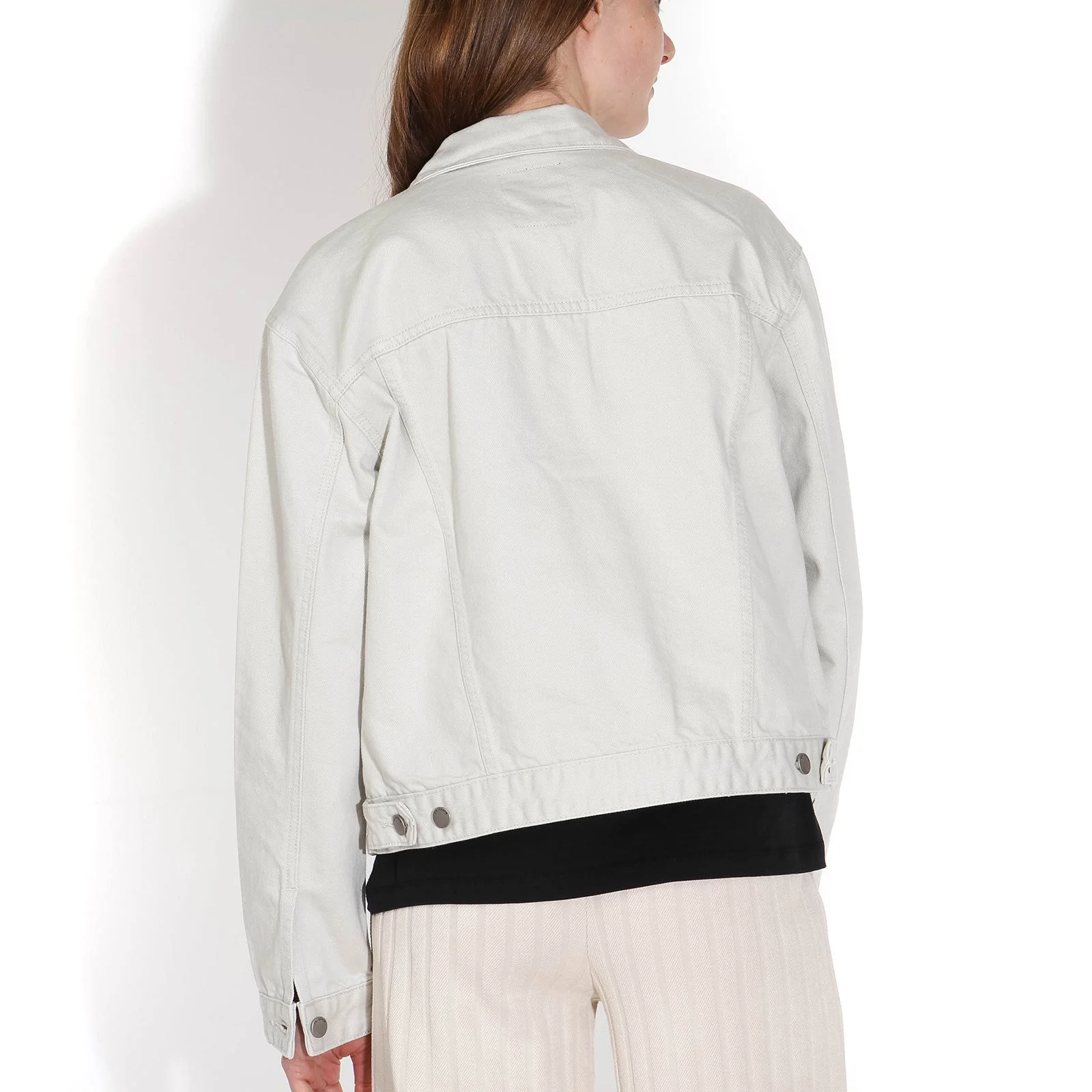 Alva Trucker Jacket washed pinfire - Image 5